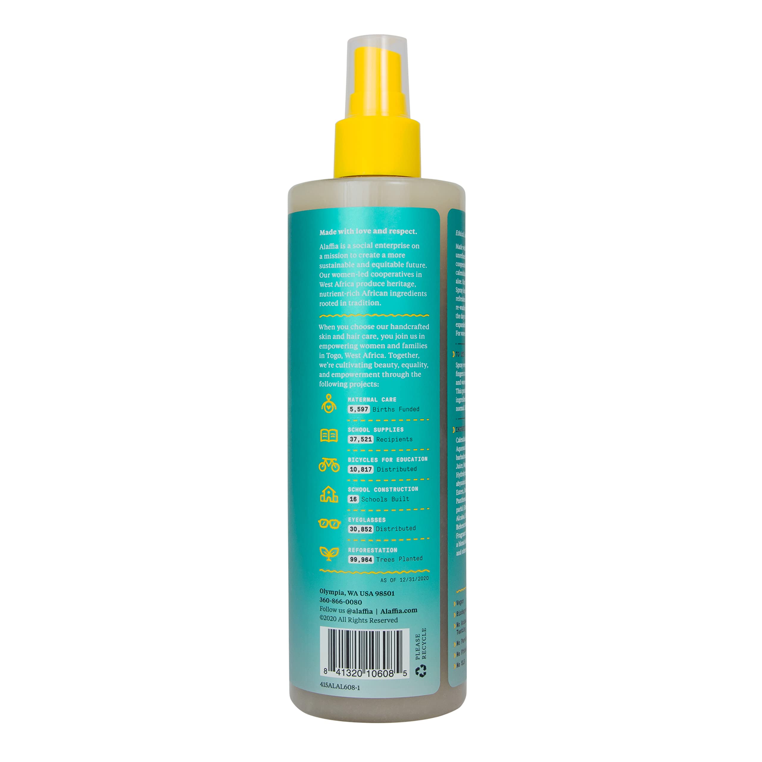 Alaffia, Tonic Curl Reviving, 12 Fl Oz