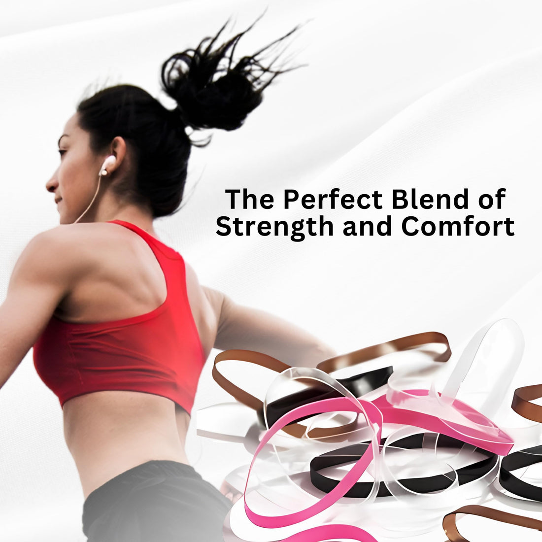 BLAX Black Snag-Free Hair Elastics - 2mm-12ct