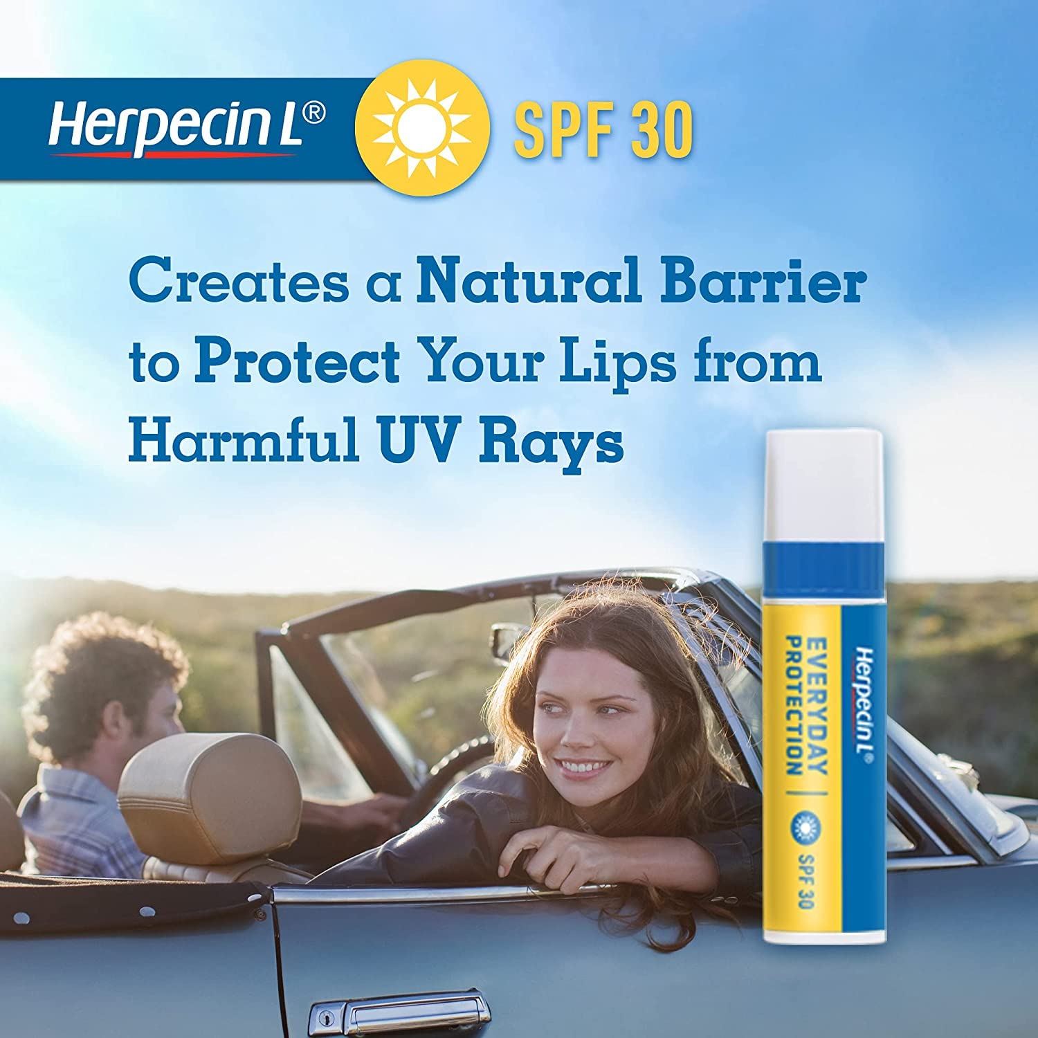 Herpecin L Herpecin L Lip Balm Stick Spf 30, 0.1 Oz (Pack Of 3)