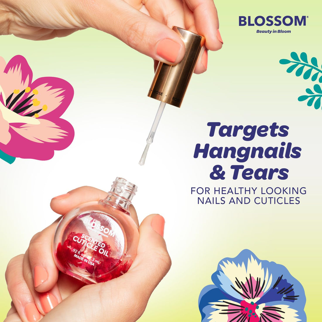 Blossom Scented Cuticle Oil Kiwi 0.92 Oz