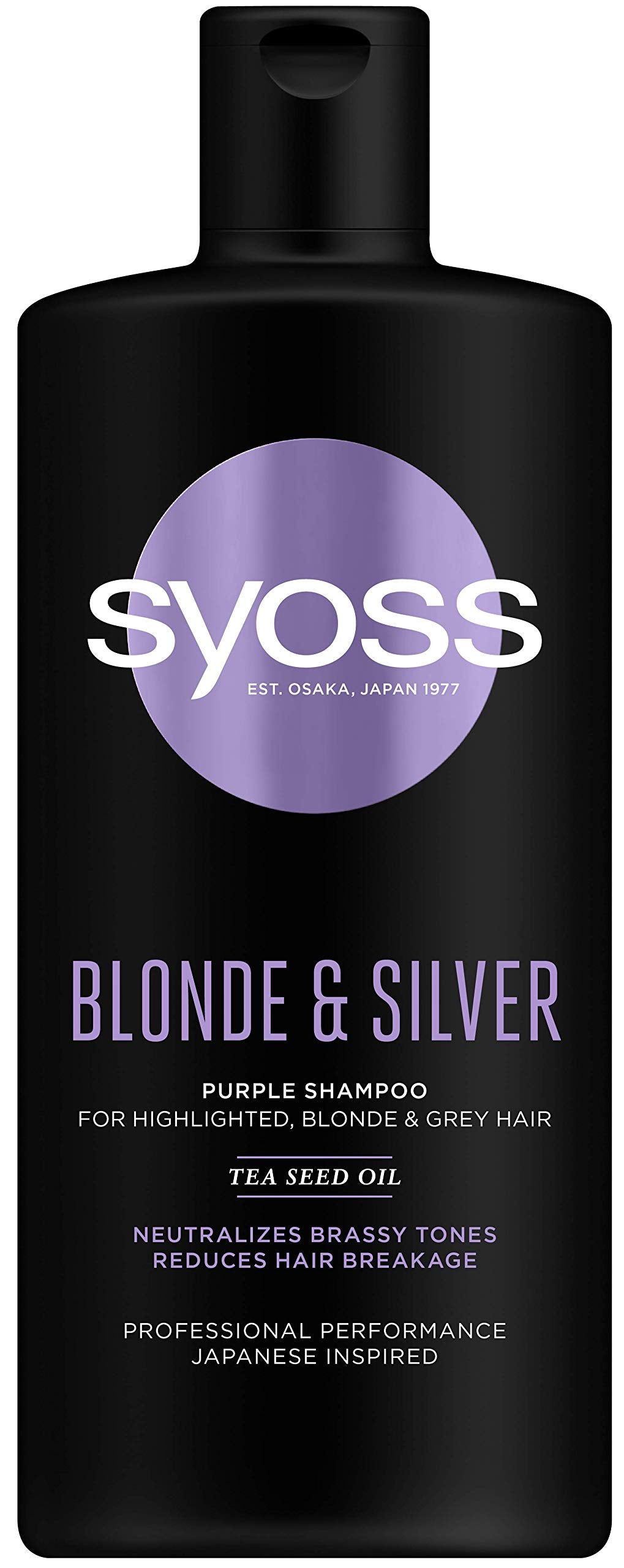 Syoss Blonde & Silver Purple Shampoo - 440 ml