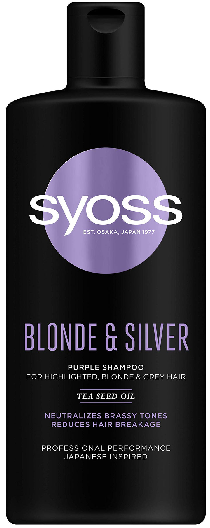 Syoss Blonde & Silver Purple Shampoo - 440 ml