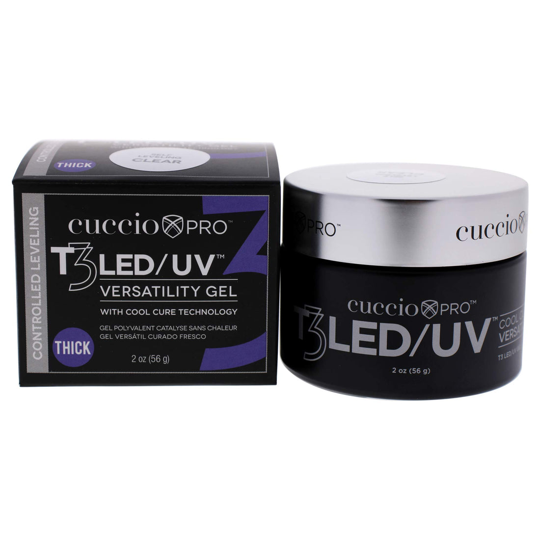 Cuccio T# LED/UV Self Leveling, 2 oz (Clear)