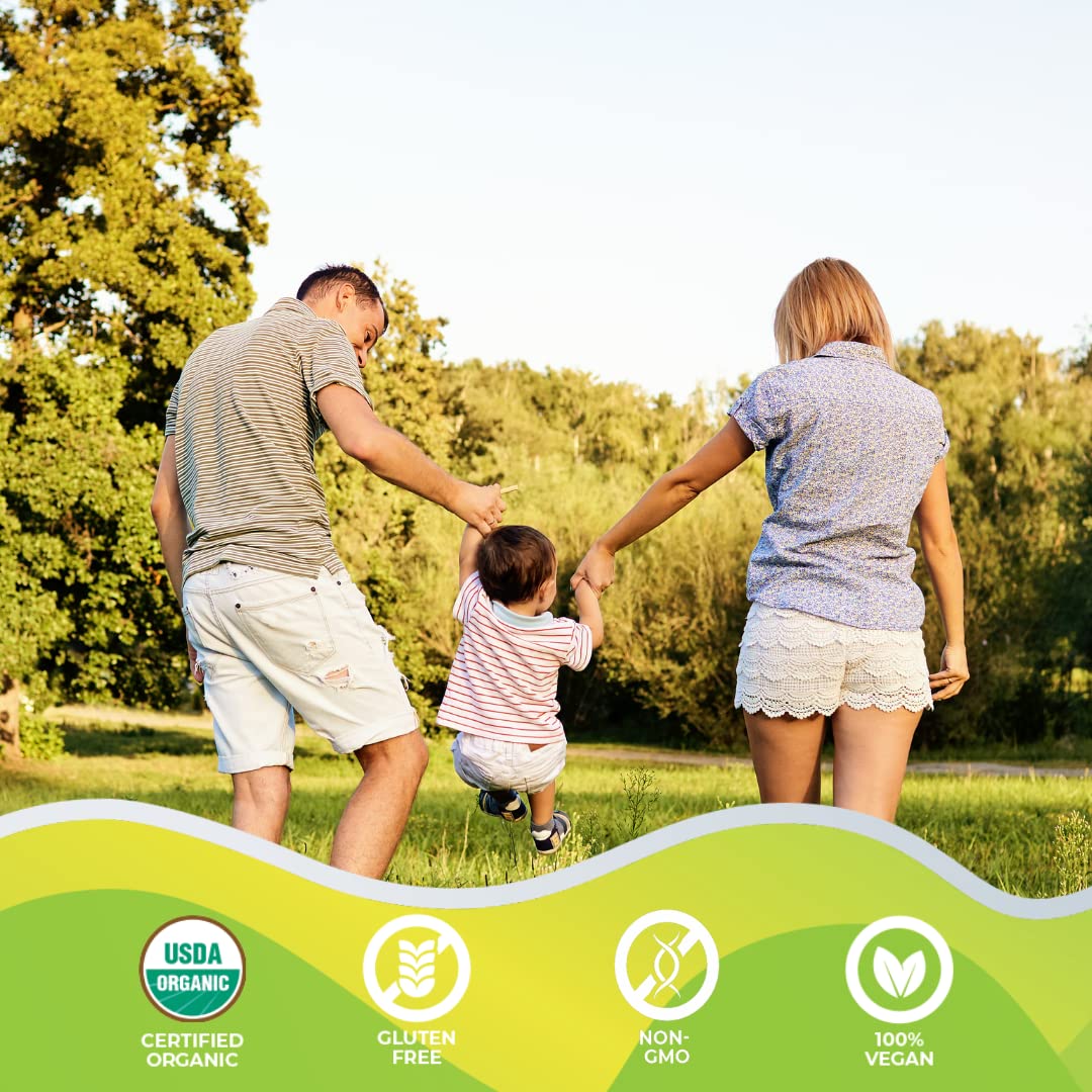 LiviaOne Daily Liquid Probiotics, USDA-Certified Organic Probiotics, Allergen- and Gluten-Free Vegan Probiotic for Women and Men, Non-GMO and Raw, 2 Fl Oz (Pack of 1)