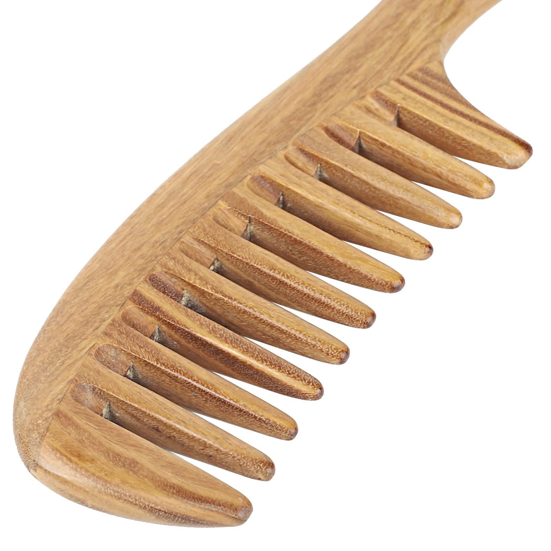 Onedor Handmade Sandalwood Hair Combs Set - Anti-Static Scented Wooden Wide Tooth and Fine Tooth Combs for Natural Hair Detangling