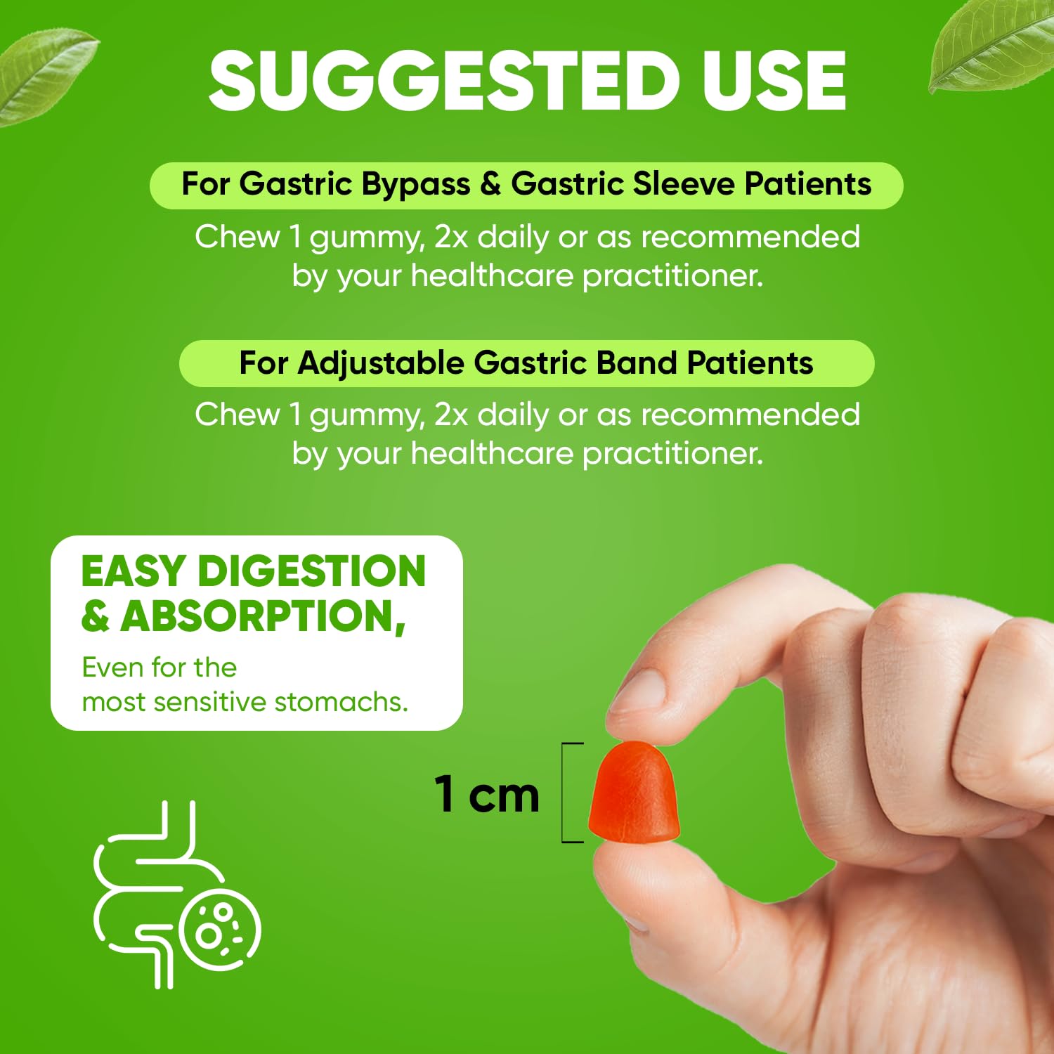 BariSlim Bariatric Chewable Multivitamin Gummies - Specially Formulated Gummy Vitamin for Patients After Weight Loss Surgery - Easy to Digest & Great Tasting Fruit Flavors | 90 Fruit Chews