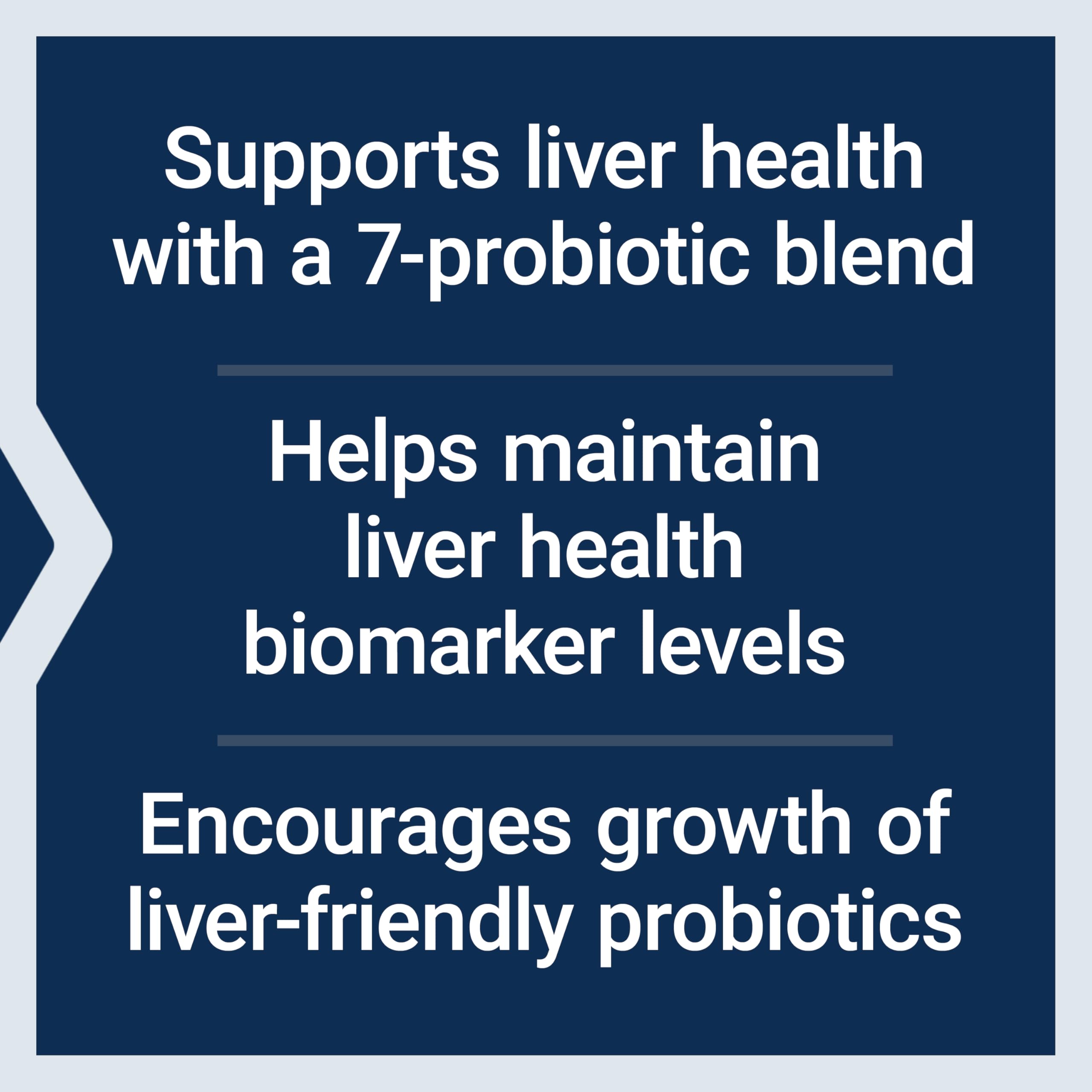 Life Extension FLORASSIST® Liver Restore™, Liver Health probiotics, prebiotics, Liver Support, Healthy Liver enzymes, Gluten-Free, Non-GMO, Vegetarian, 60 Capsules