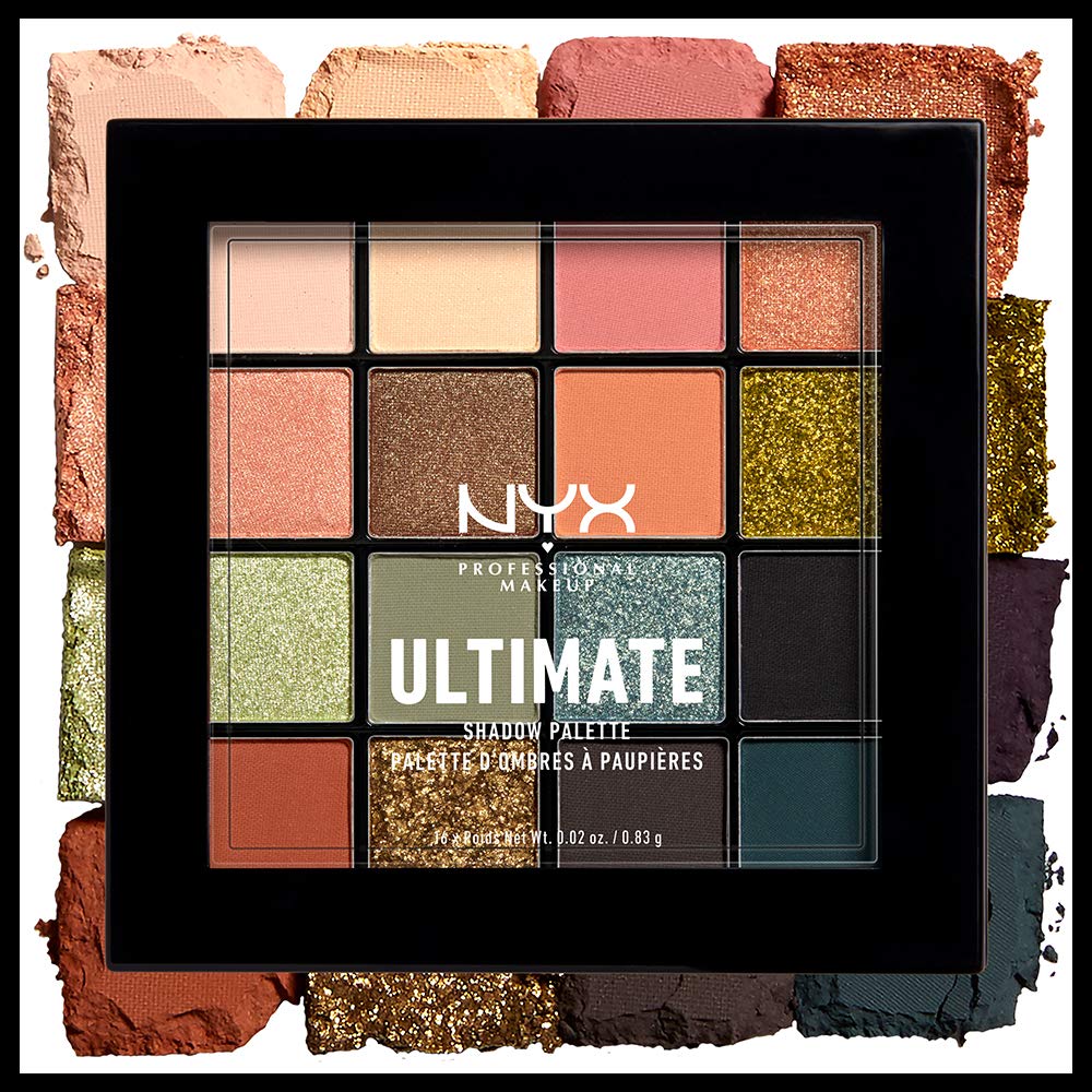 NYX PROFESSIONAL MAKEUP Ultimate Shadow Palette, Eyeshadow Palette, Utopia