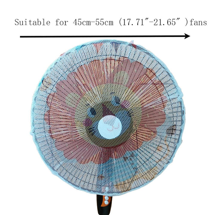 MXJZW 2 Pac Fan Cover For Kids,Fan Safety Protection Cover,Protect Kid Children Baby Finger Net Fan Mesh Cover,Summer Home Fan Safety Dust Cover,Perfect for Parents of Toddlers(17.71-21.65)