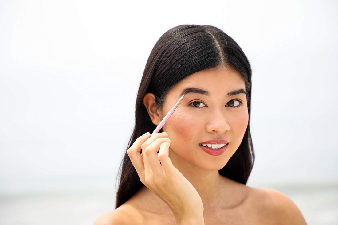 Chella Eyebrow Pencil, Elegant Ebony - Vegan, Gluten Free, Cruelty Free, Paraben Free, - Long Wearing, Smooth Consistency