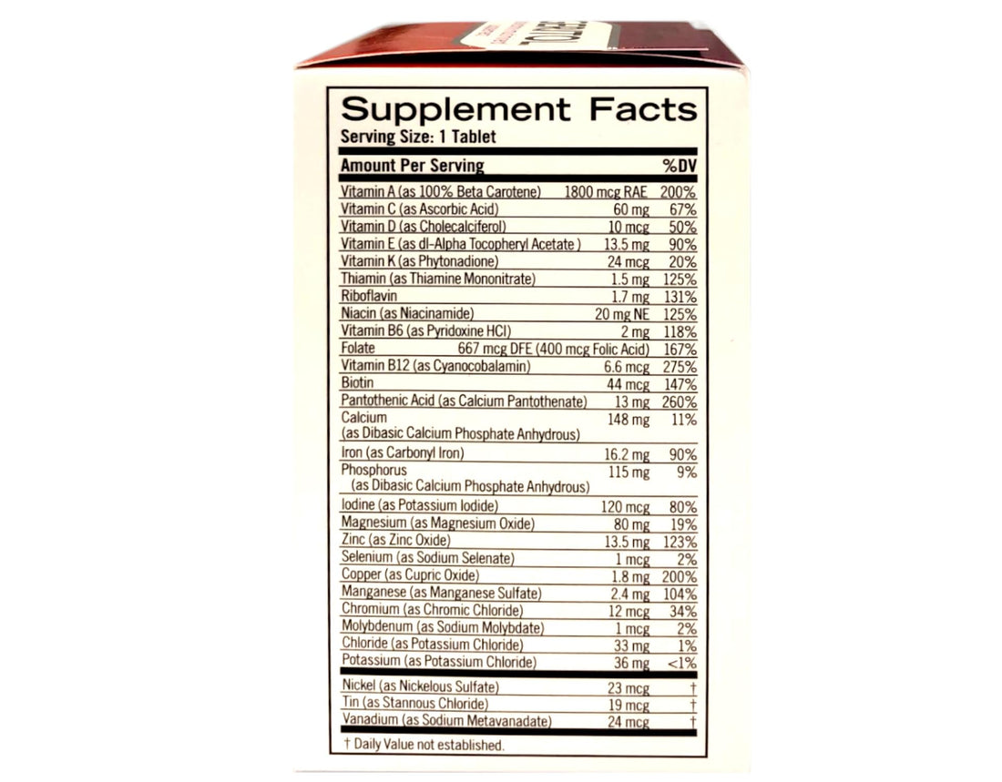 Geritol Complete Tablets 100 Tablets