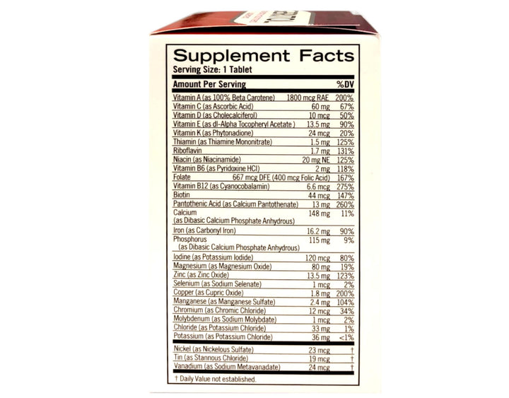 Geritol Complete Tablets 100 Tablets