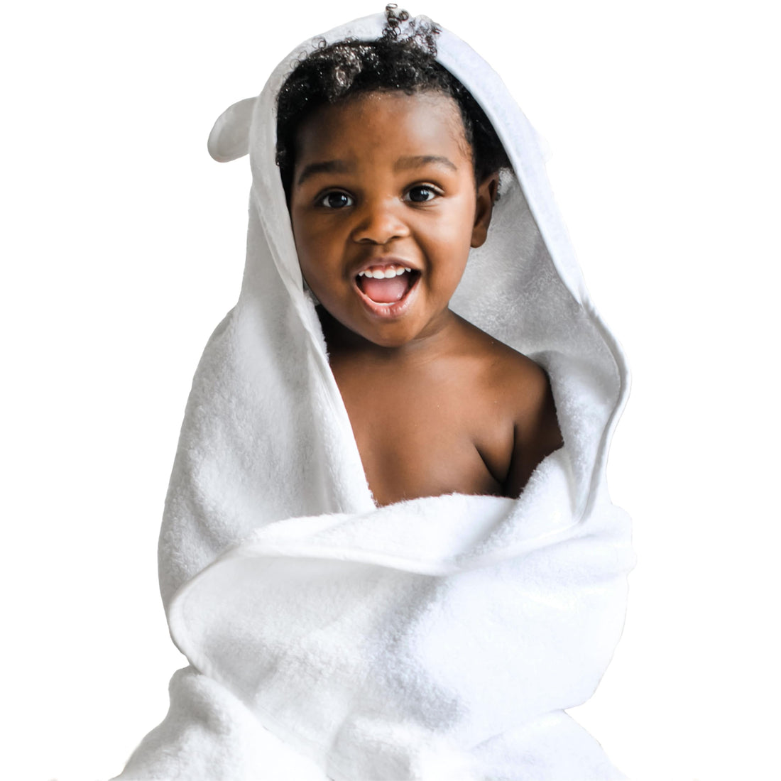 Natemia Premium Hooded Baby Bath Towels - 100% Turkish Organic Cotton, Award Winning Baby Towels with Hood, Soft on Sensitive Skin, Toddler Towel for Boys and Girls, Registry Search