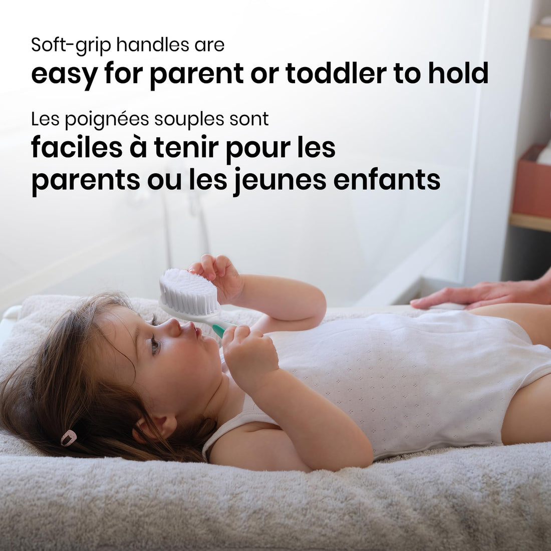 Safety 1st Easy Grip Brush and Comb, Colors May Vary