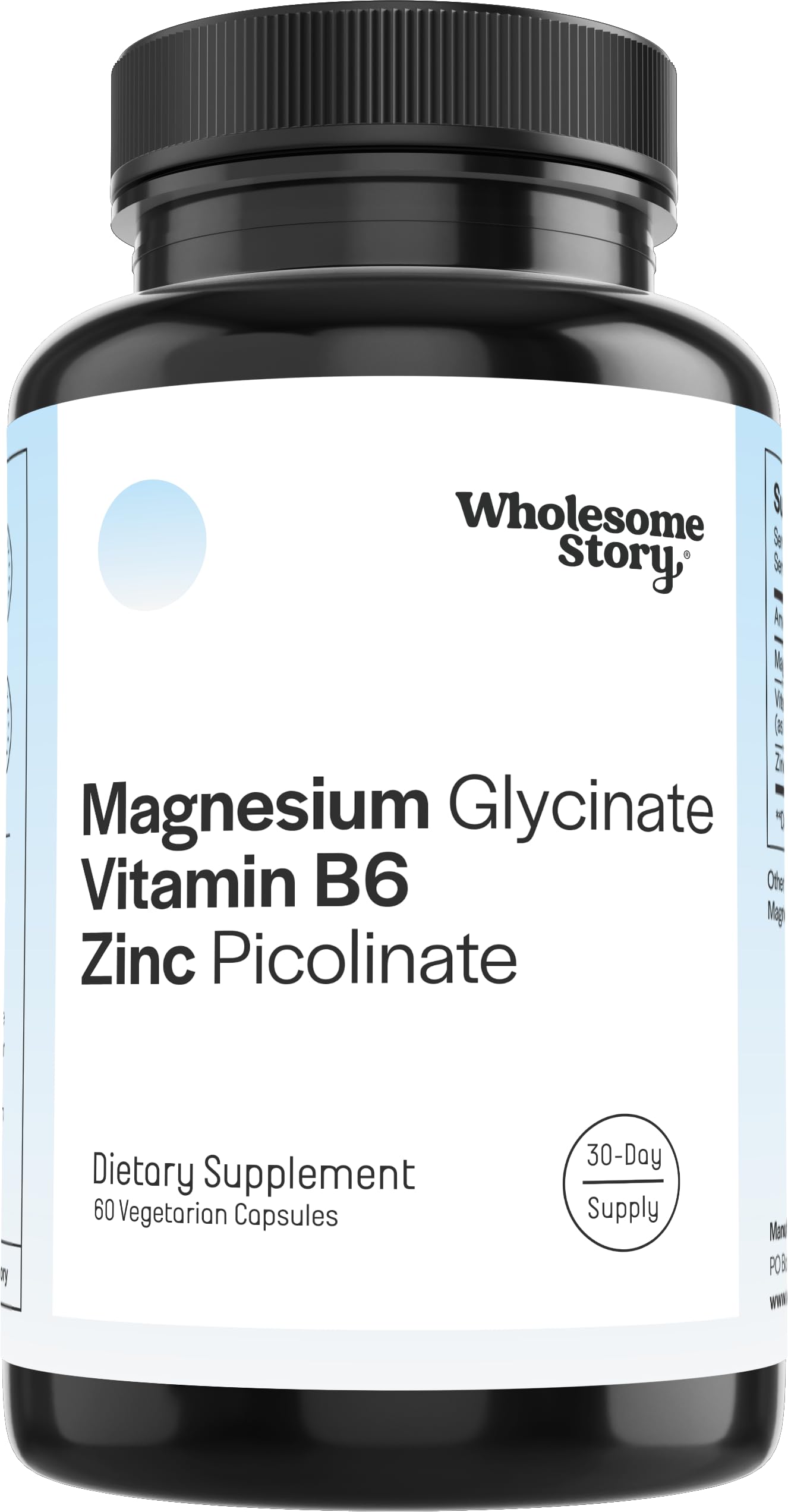 3-in-1 Zinc Picolinate Magnesium Glycinate Supplements with Vitamin B6 | Magnesium and Zinc Vitamin | Reproductive & Fertility Health, Hormone Balance, Immune System Support | Packaging May Vary