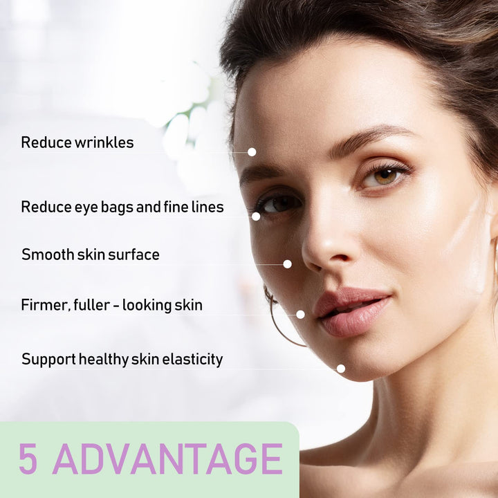 Feugole Instant Face Lift Cream,Skin Tighten And Lift Neck Cream for Women with Plant Extract, Neck, Eye Anti-aging Serum for Smoothing Fine Lines, Wrinkles and Firming Loose Sagging Skin-50ML