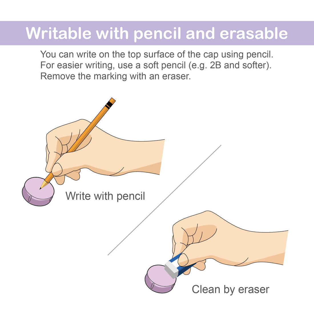 Maymom Solid Lids with Sealing Ring for Standard Sized Bottles; Bottles Lids Compatible with Medela Bottles, Ameda, and Small Sized Nuk, Playtex, Gerber Bottles; 8pc (Purple)