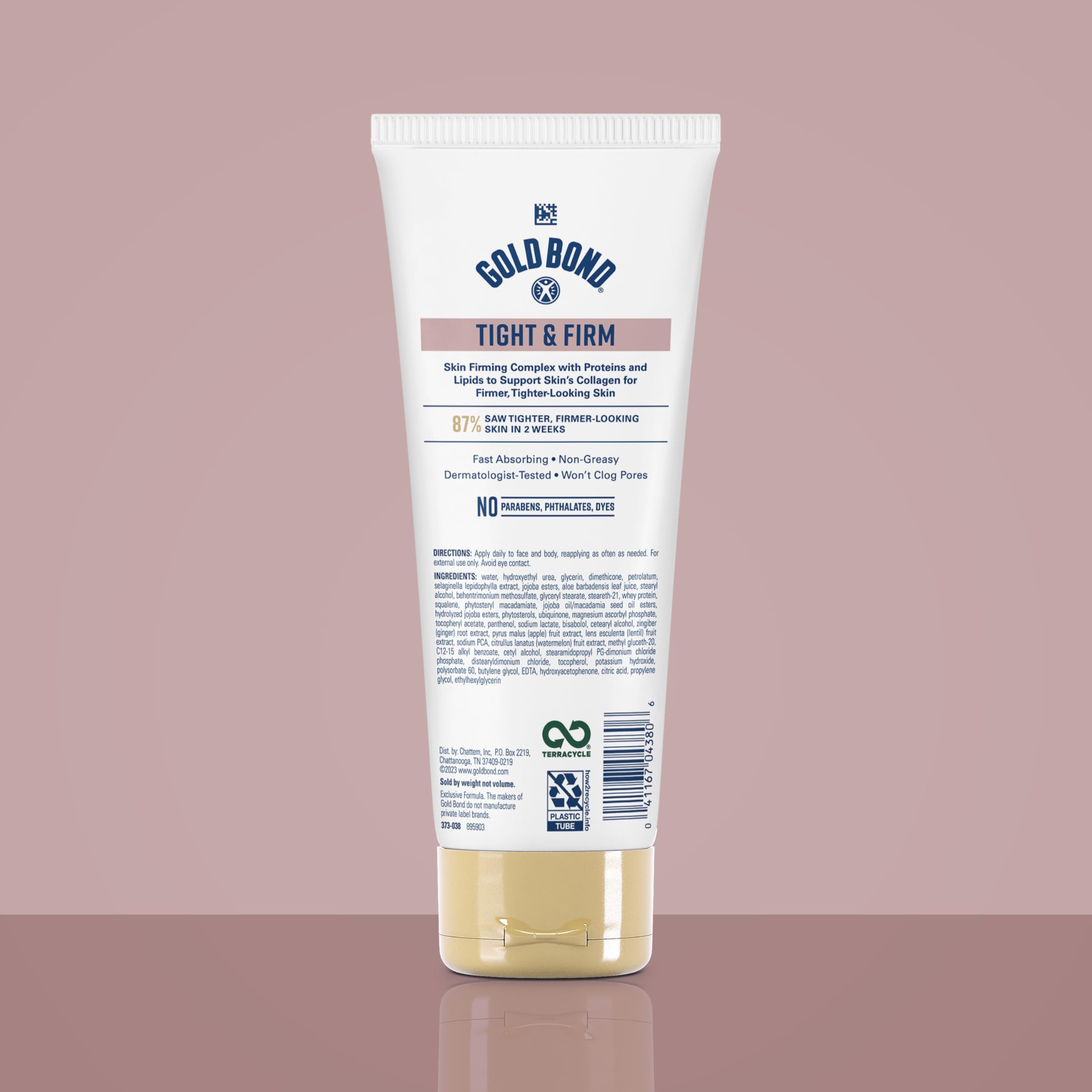 Gold Bond Age Renew Tight & Firm Body & Face Lotion with Proteins & Lipids, Skin Firming Lotion for Women & Men With Aging, Dry Skin, 8 oz.