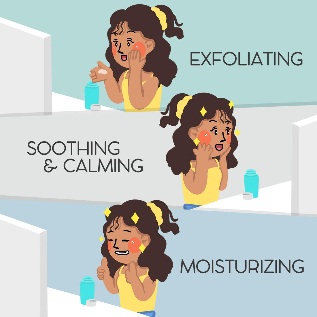 K-Beauty Triple Toner - Exfoliating, Soothing & Calming, Moisturizing, pH 5.5 Balanced with AHA, BHA, PHA, LHA - Lightweight, Non-Sticky - Daily Toner for All Skin Types- Fragrance free5.07 fl.oz