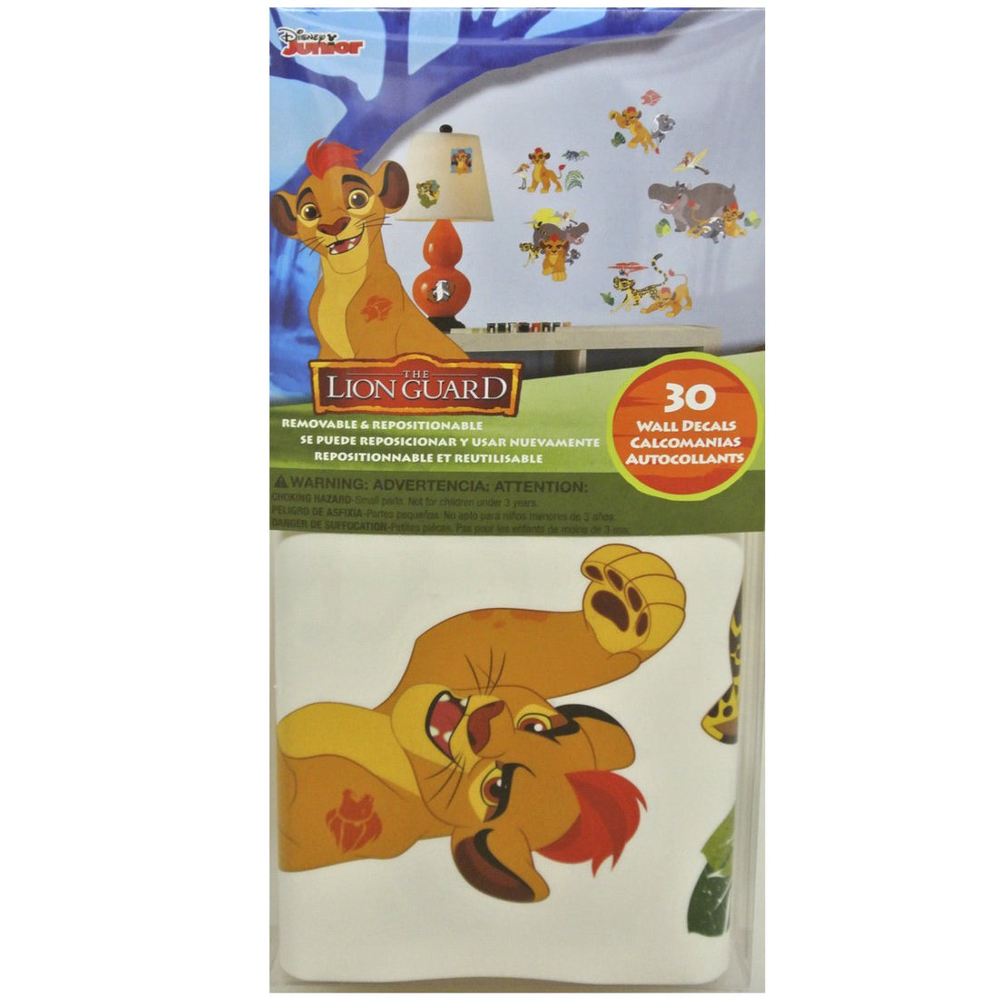 RoomMates Disney Lion Guard Peel and Stick Wall Decals by RoomMates, RMK3174SCS