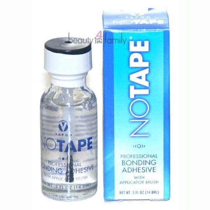 Vapon No Tape Professional Bonding Adhesive with Applicator Brush 0.5 Oz