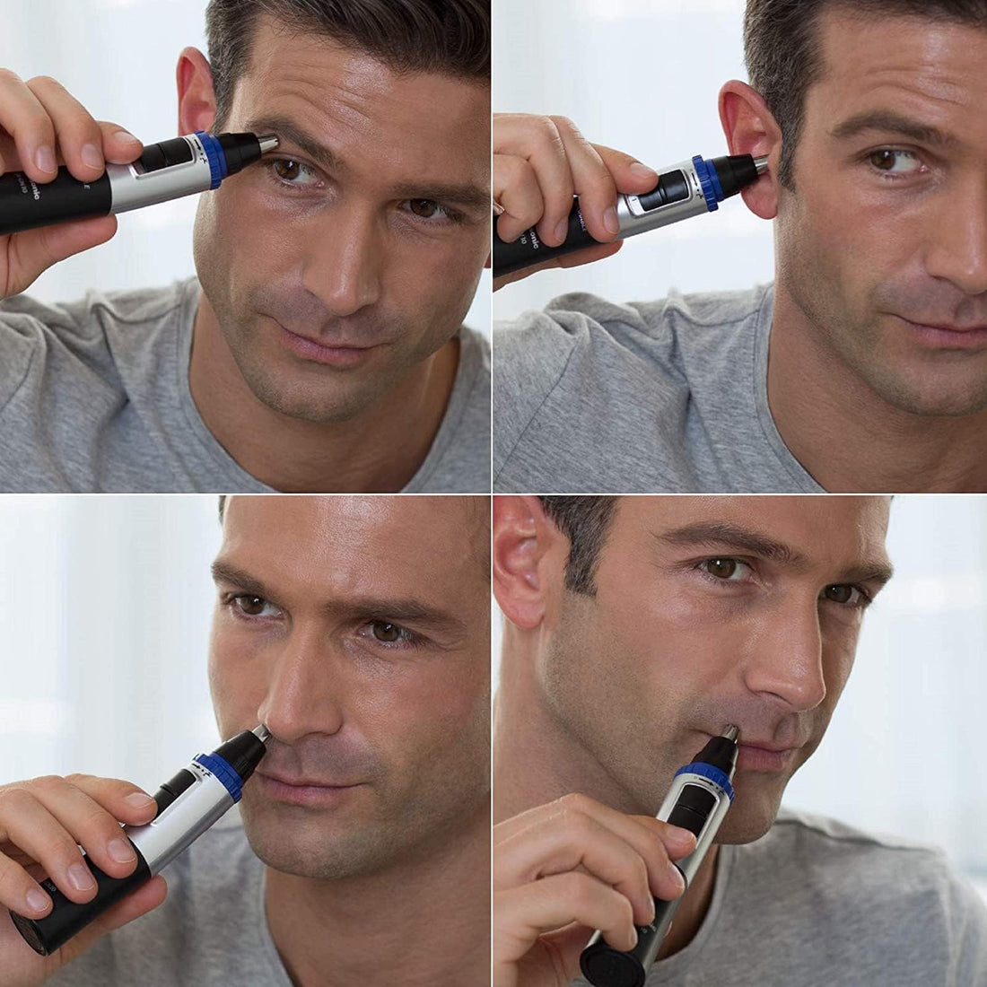 Panasonic Er-Gn30-K Men'S Nose & Ear Hair Trimmer, Multicolor, Battery Powered