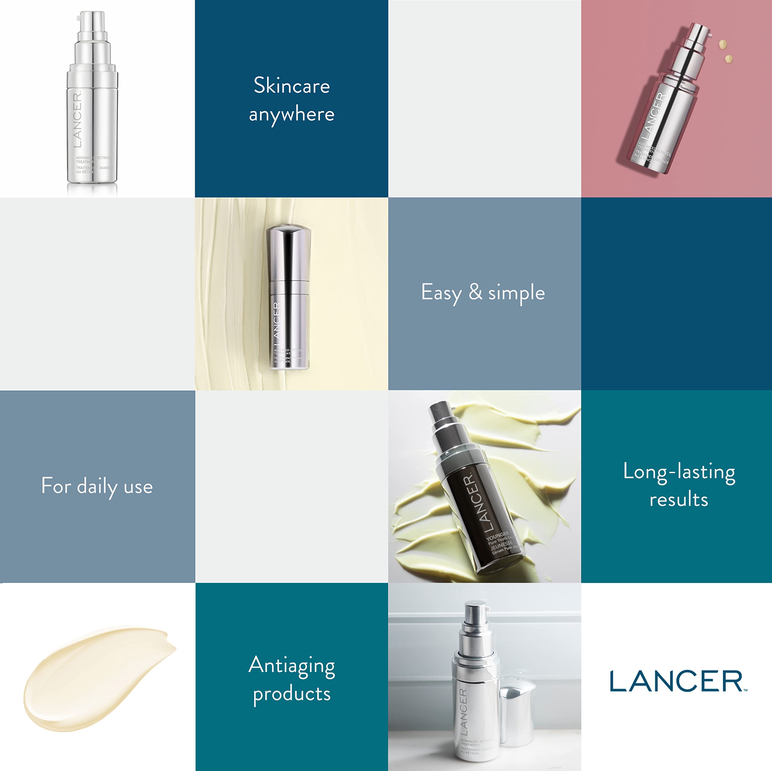 Advanced Retinol Treatment with 1.25% Retinol, 1 FL OZ, Dr. Lancer Dermatology Skincare, CoRetinol Technology Minimizes Fine Lines, Wrinkles and Appearance of Skin Elasticity, For Nightly Use