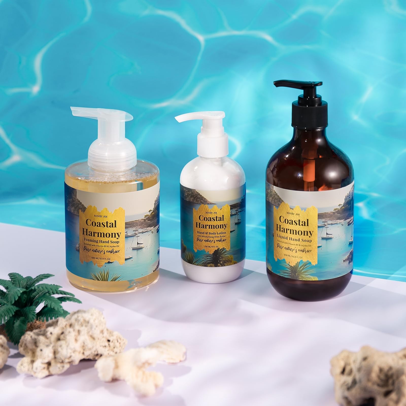 ROMIIE ZOI Ibiza Coastal Harmony Hand & Body Lotion - Island Breeze Scent, 236ml (8 fl oz)