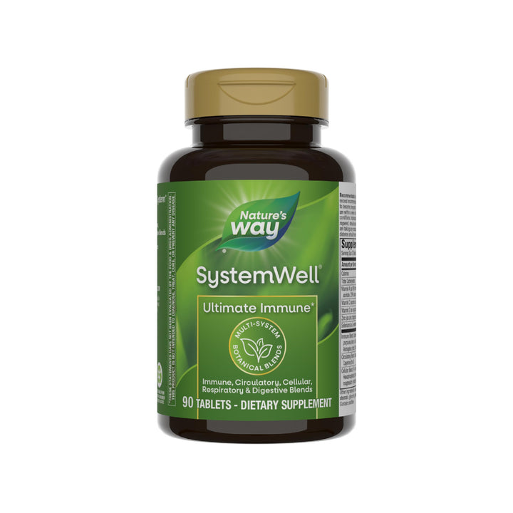 Nature's Way Systemwell Ultimate Immunity, Multi-System Support* with Vitamins C, A & D, Zinc, and Selenium, 45 Tablets