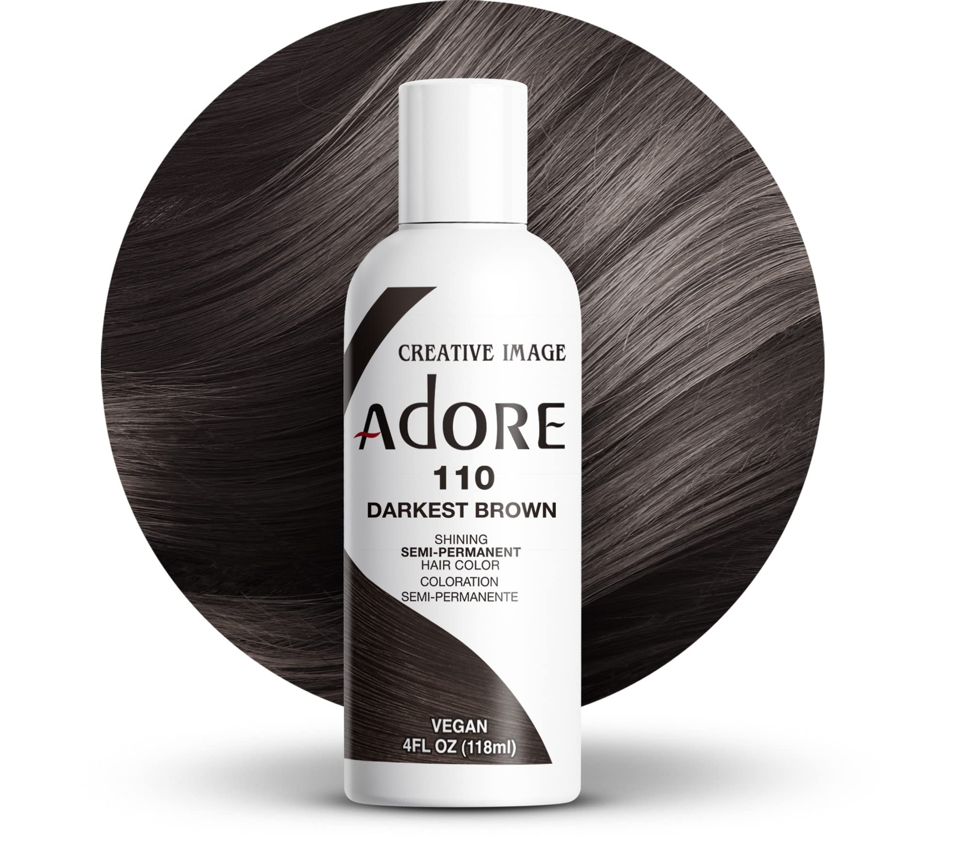 Adore Creative Image Hair Color #110 Darkest Brown AD