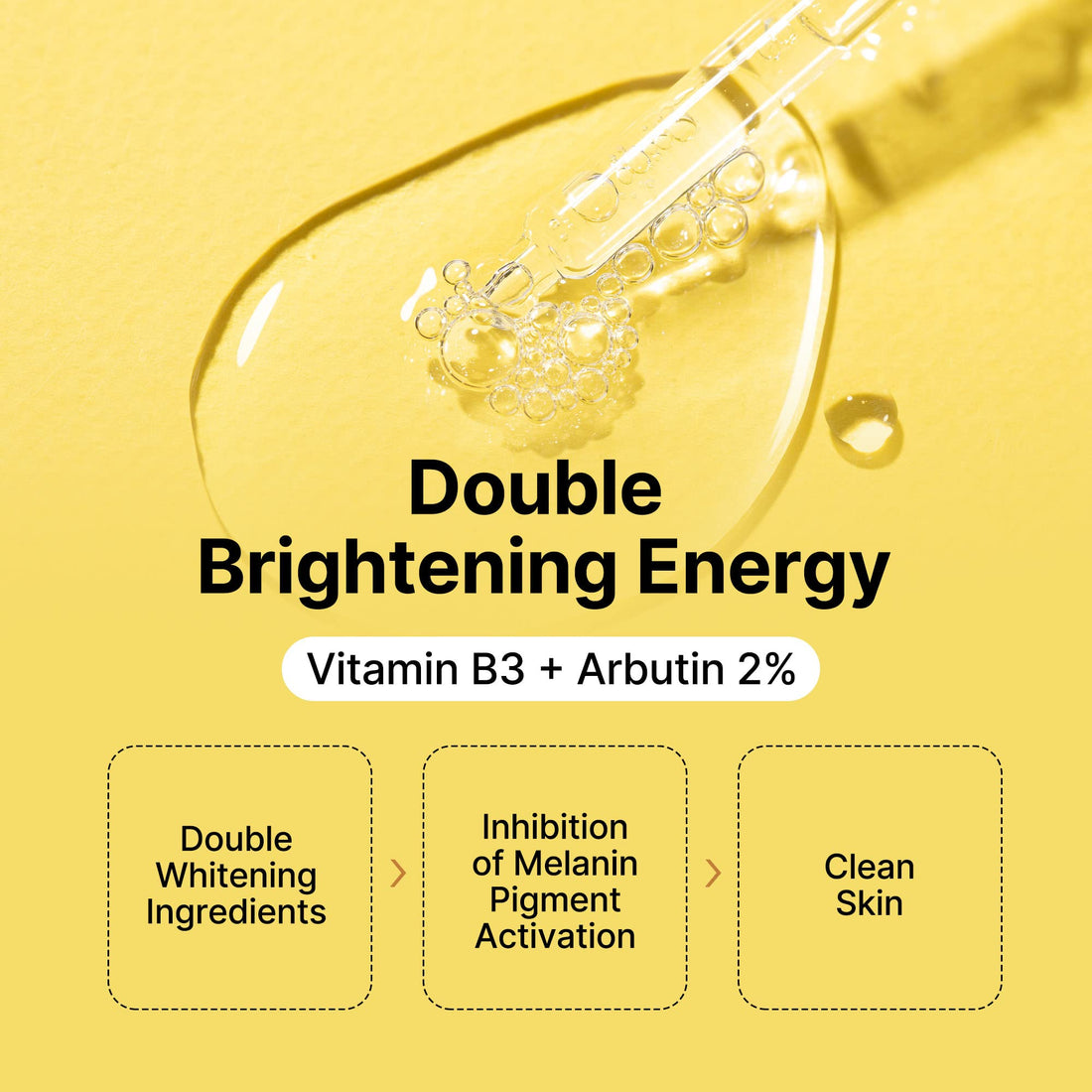 TIAM Vita B3 Source, Niacinamide Serum, 10% Niacinamide (Vitamin B3), 2% Arbutin Serum, Age spot, Hyperpigmentation, Dark spot, 1.35 Oz