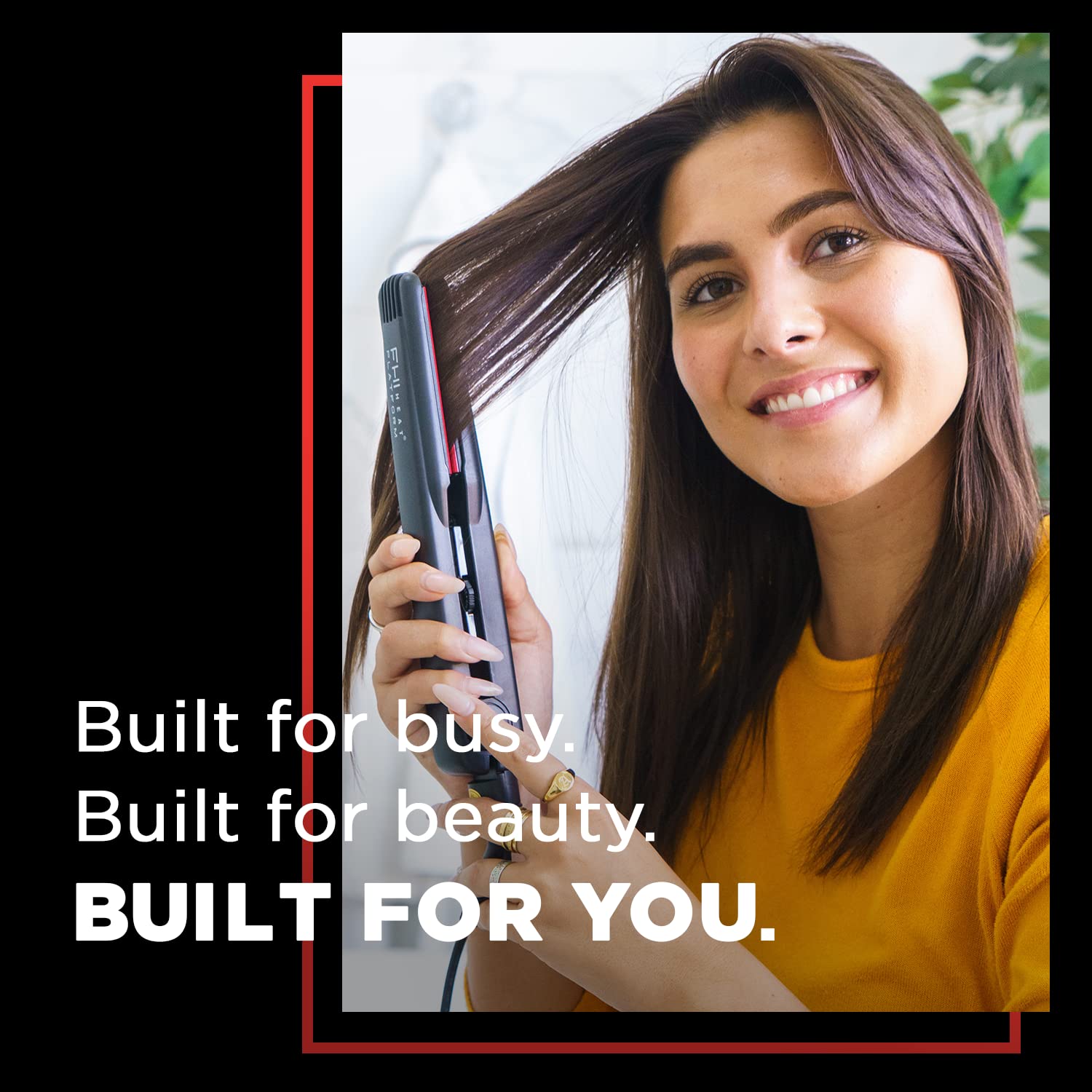 FHI Heat Platform Tourmaline Ceramic Pro Styler, Black, 1 1/4 Inch