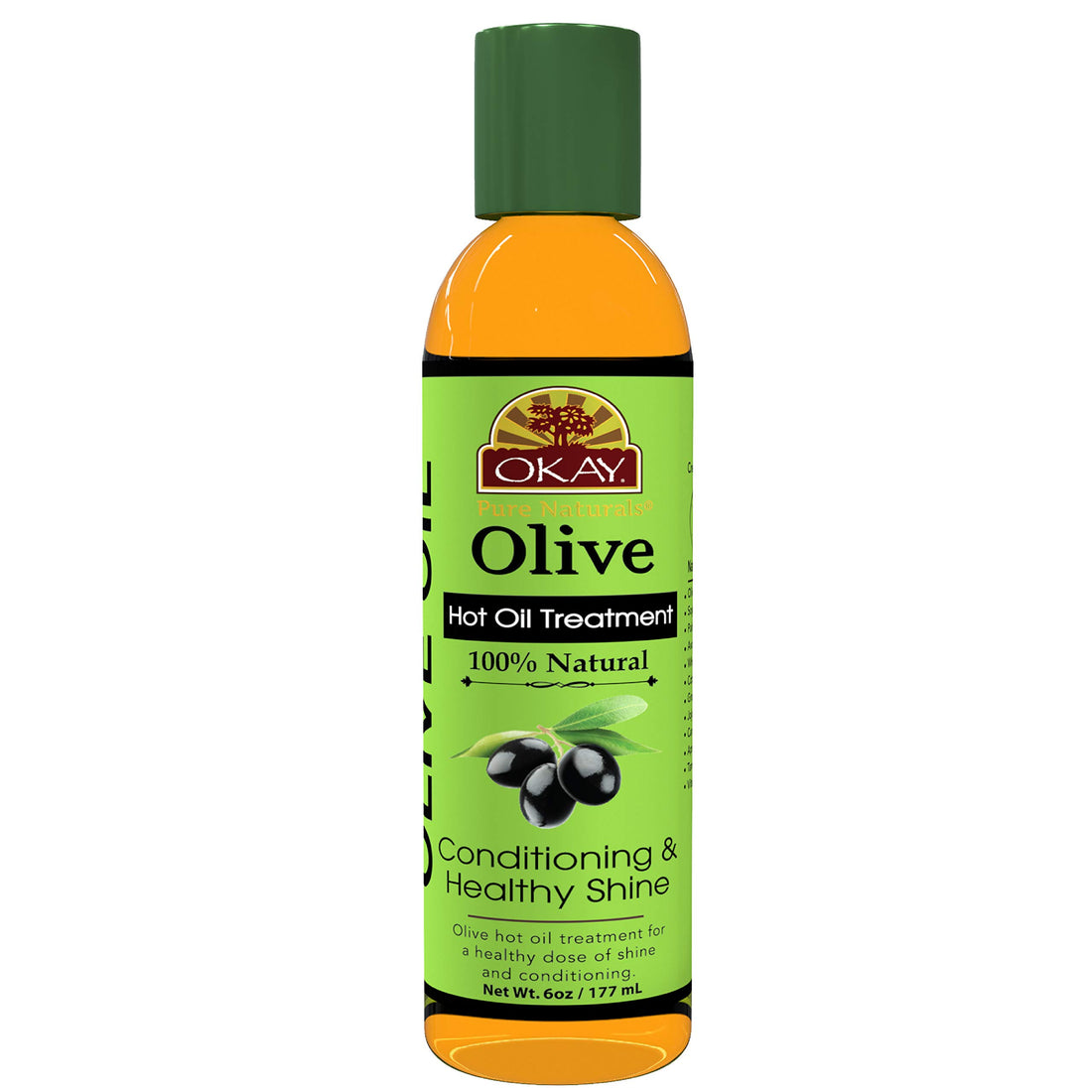 Okay Olive and Hot Oil for Treatment, 6 Ounce