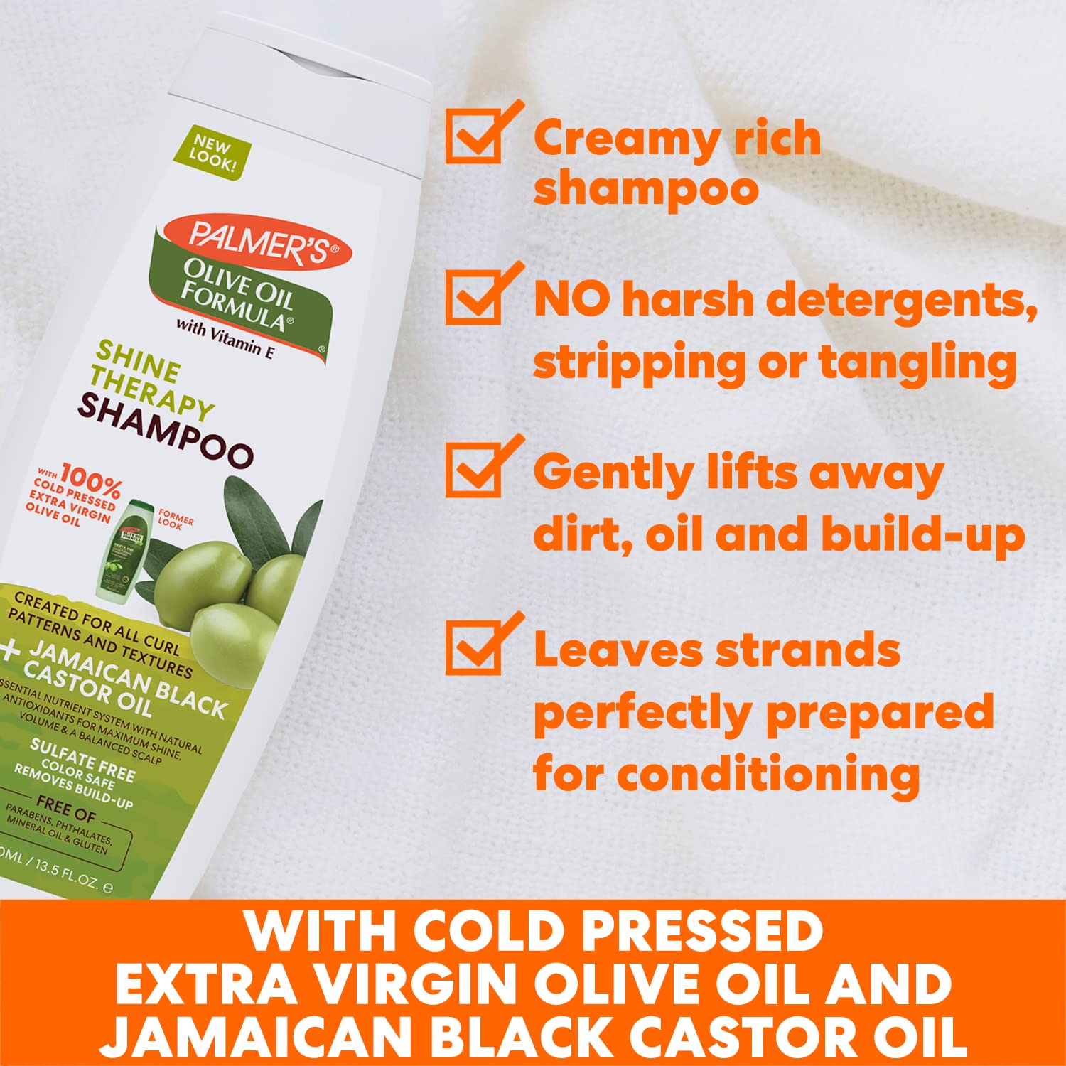 Palmer's Palmers Olive Oil Formula Shampoo, Bottle, 400Ml