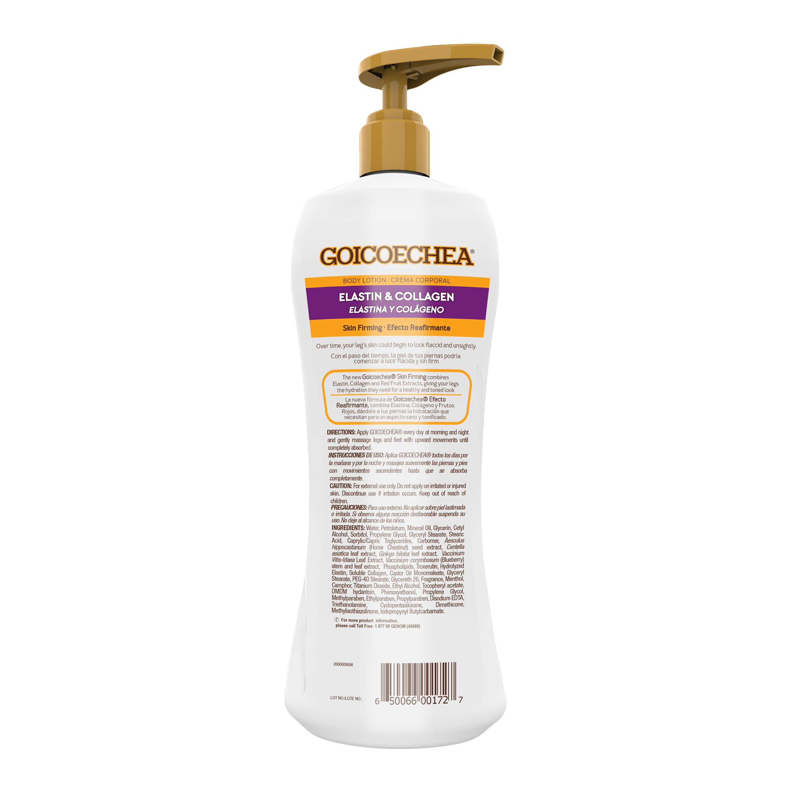 Goicoechea Lotion Skin Firming for Legs, Body, Arms, 13.5 oz.
