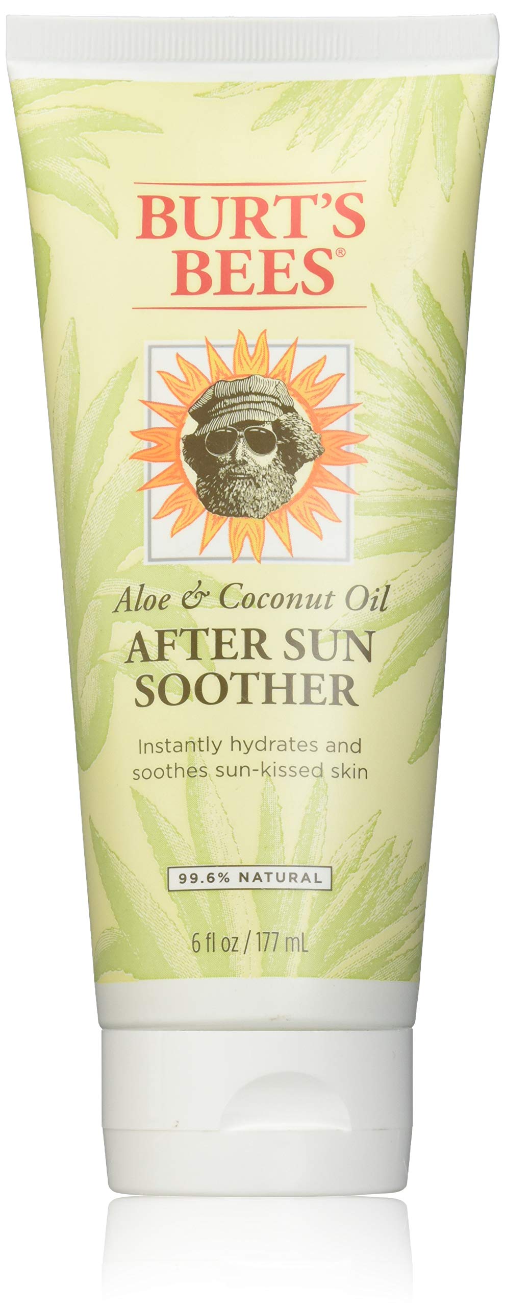 Burt's Bees After Sun Soother, Aloe & Linden Flower - 6 oz, 3 Pack