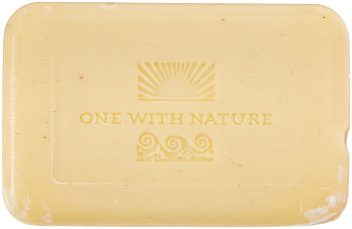 One With Nature Lemon Sage Dead Sea Mineral Soap, 7 Ounce Bar