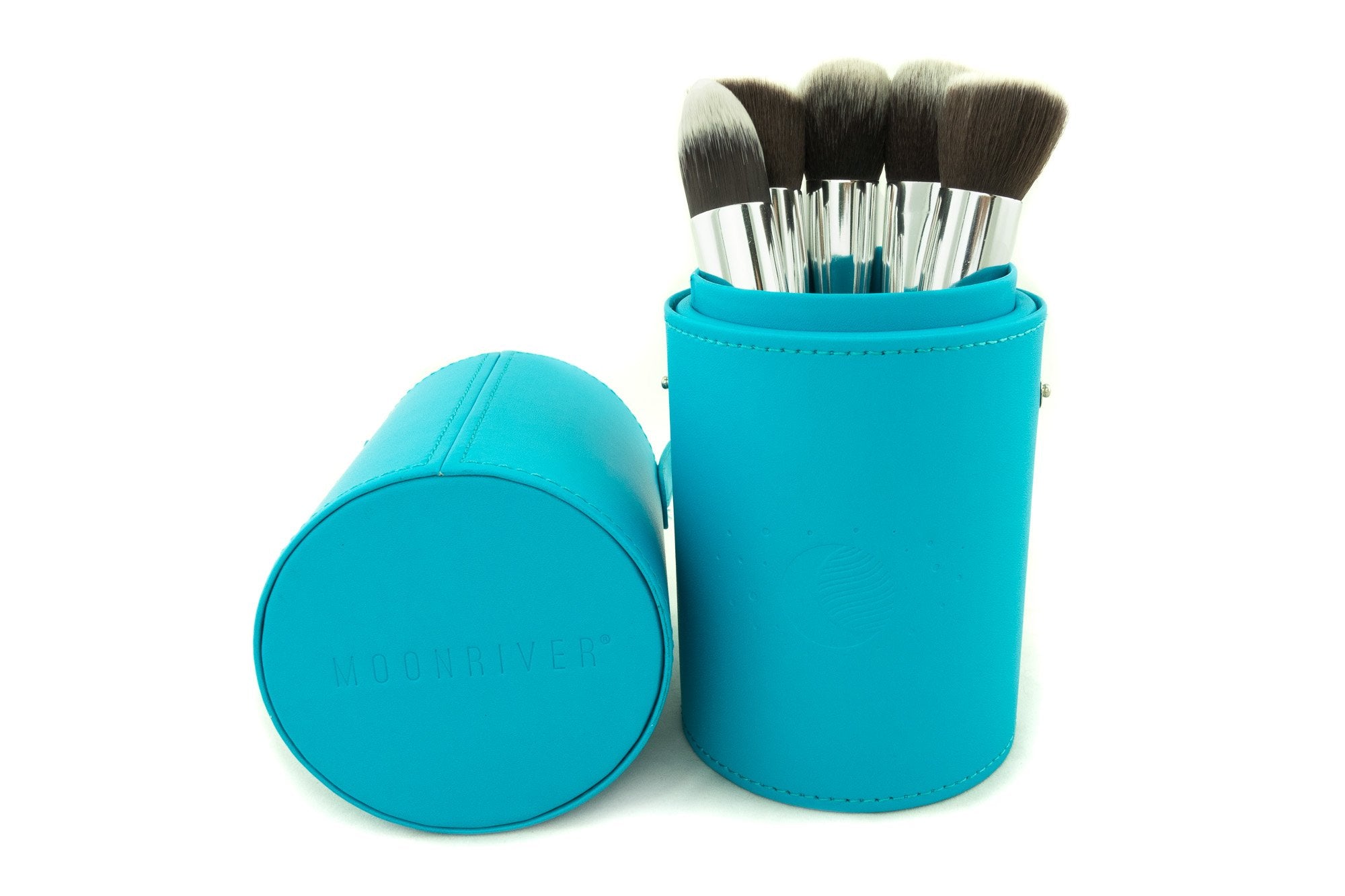 Blue : Moonriver Beauty Premium Makeup Brush Case, 9 Inch (Blue)