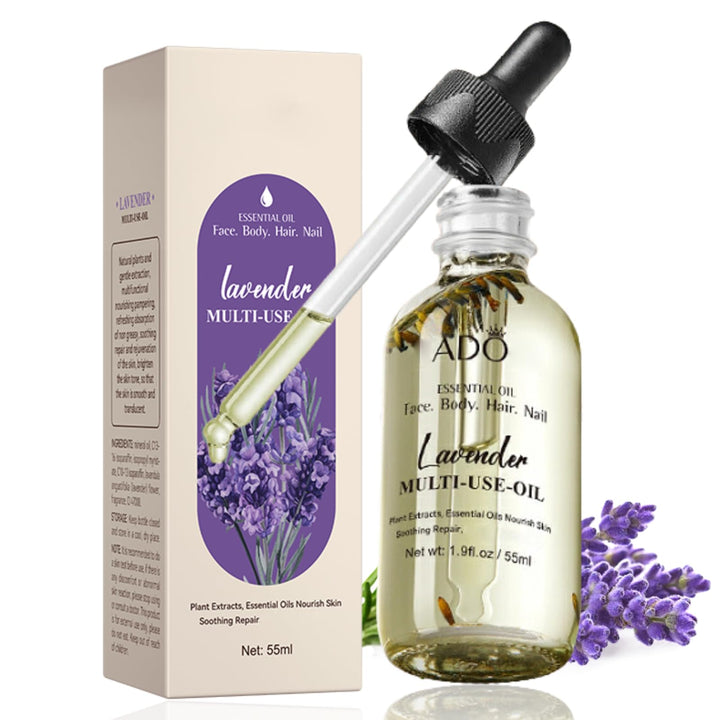 Lanvander Essential Oils for Skin - Body Oil After Shower - Body Oils for Women - Body Oil Scented for Face,Hair,Skin Care - Moisturize,Nourish,Firm Face Oil - Body Skin Care Products for Dry Skin