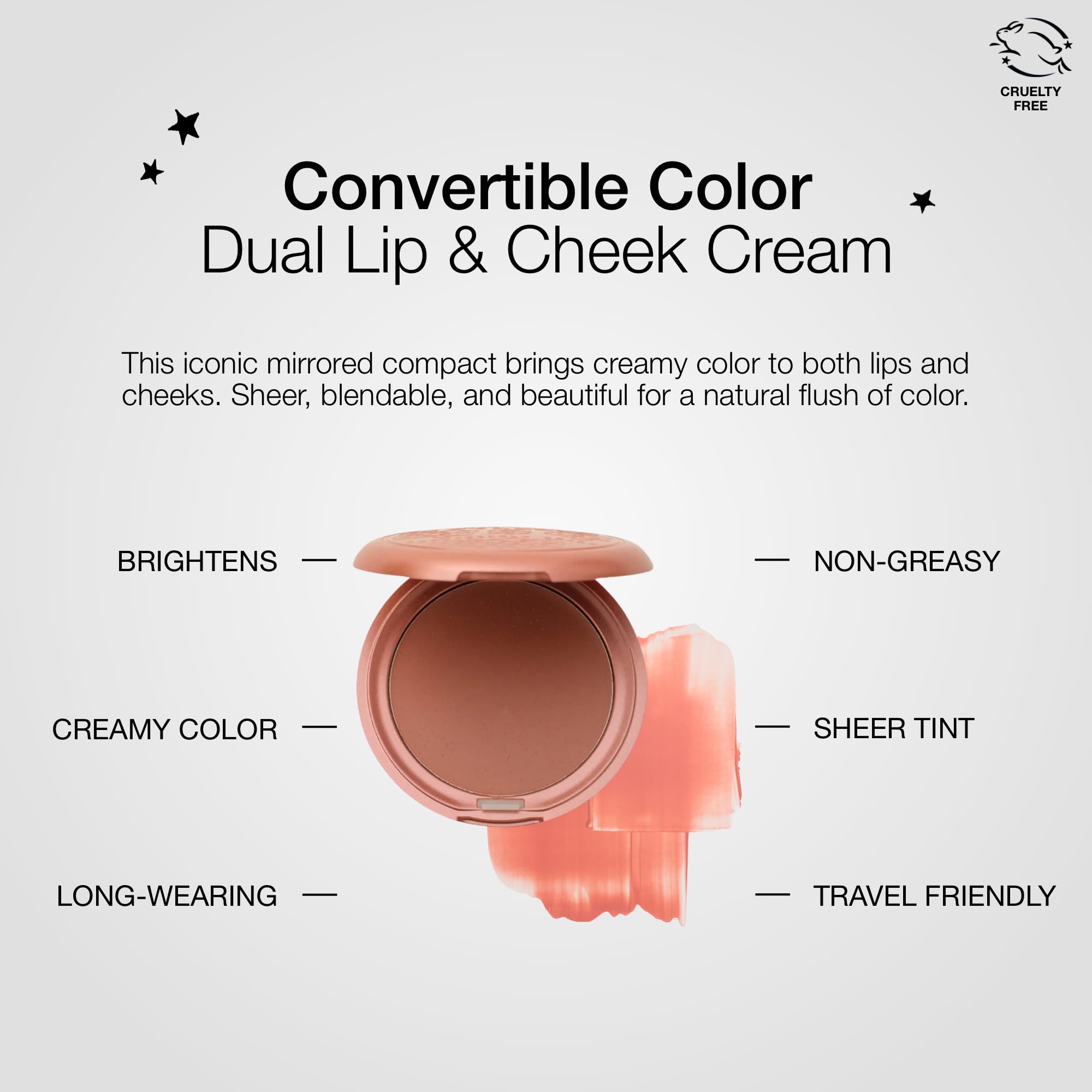 Stila Convertible Color Lipstick/Blush, Lillium, 0.15 Ounce