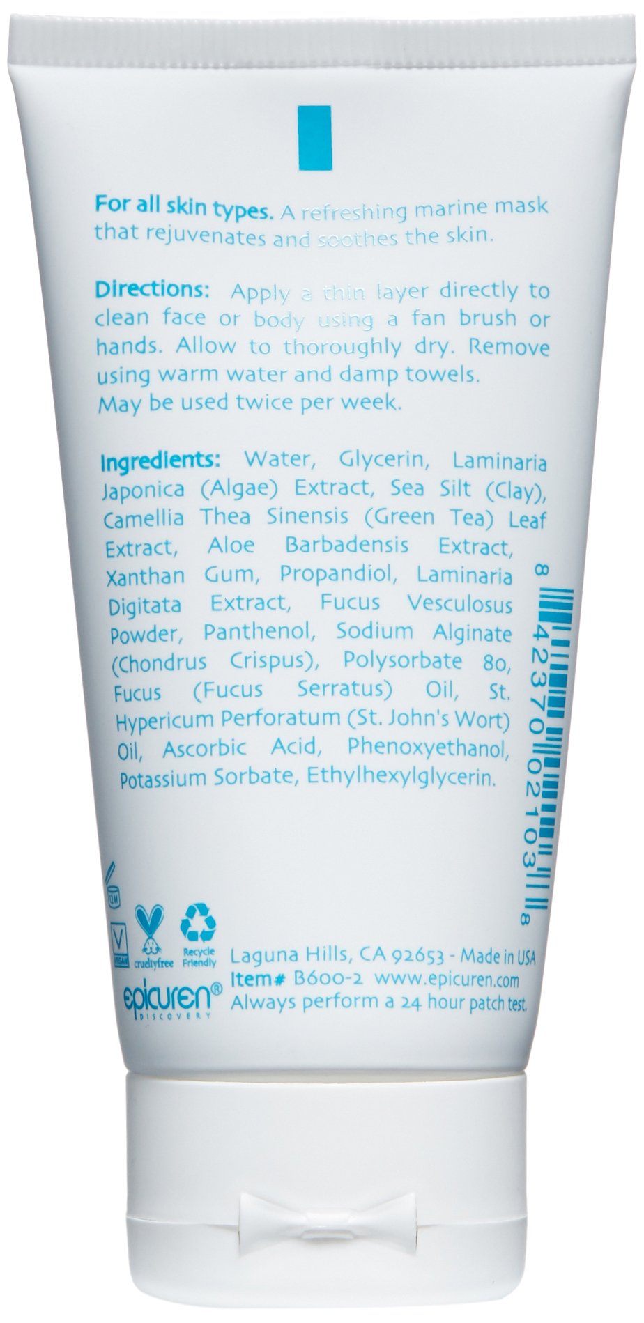 Epicuren Epicuren Green Tea and Ginger Sea Enzyme Mask (2.5oz)