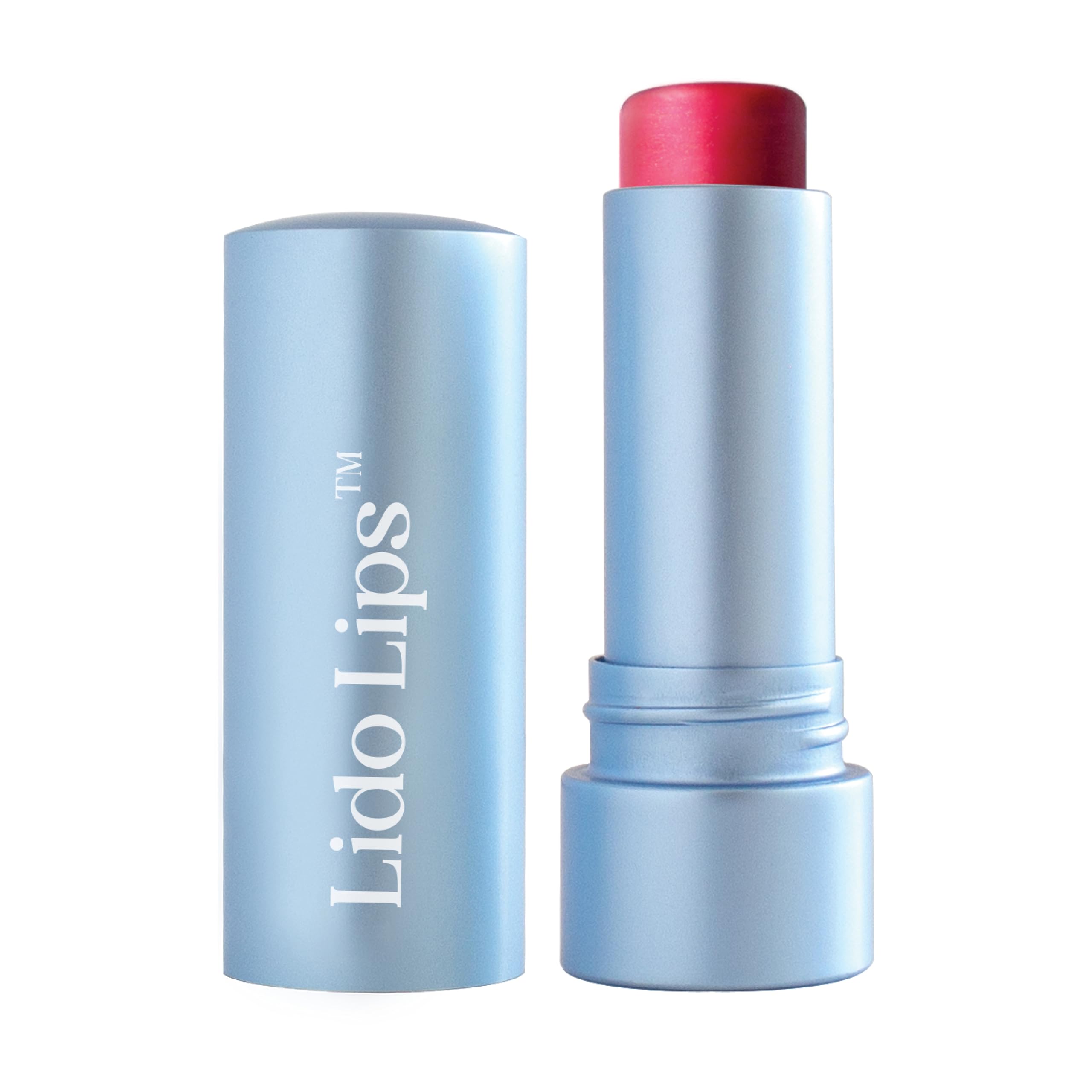 Lido Lips Tinted Lip Balm. Moisturizing Sheer, Buildable Lip Color with Hyaluronic Acid, Vitamin E and Rich Oil. Beauty Moisturizer 0.21oz- Orchid