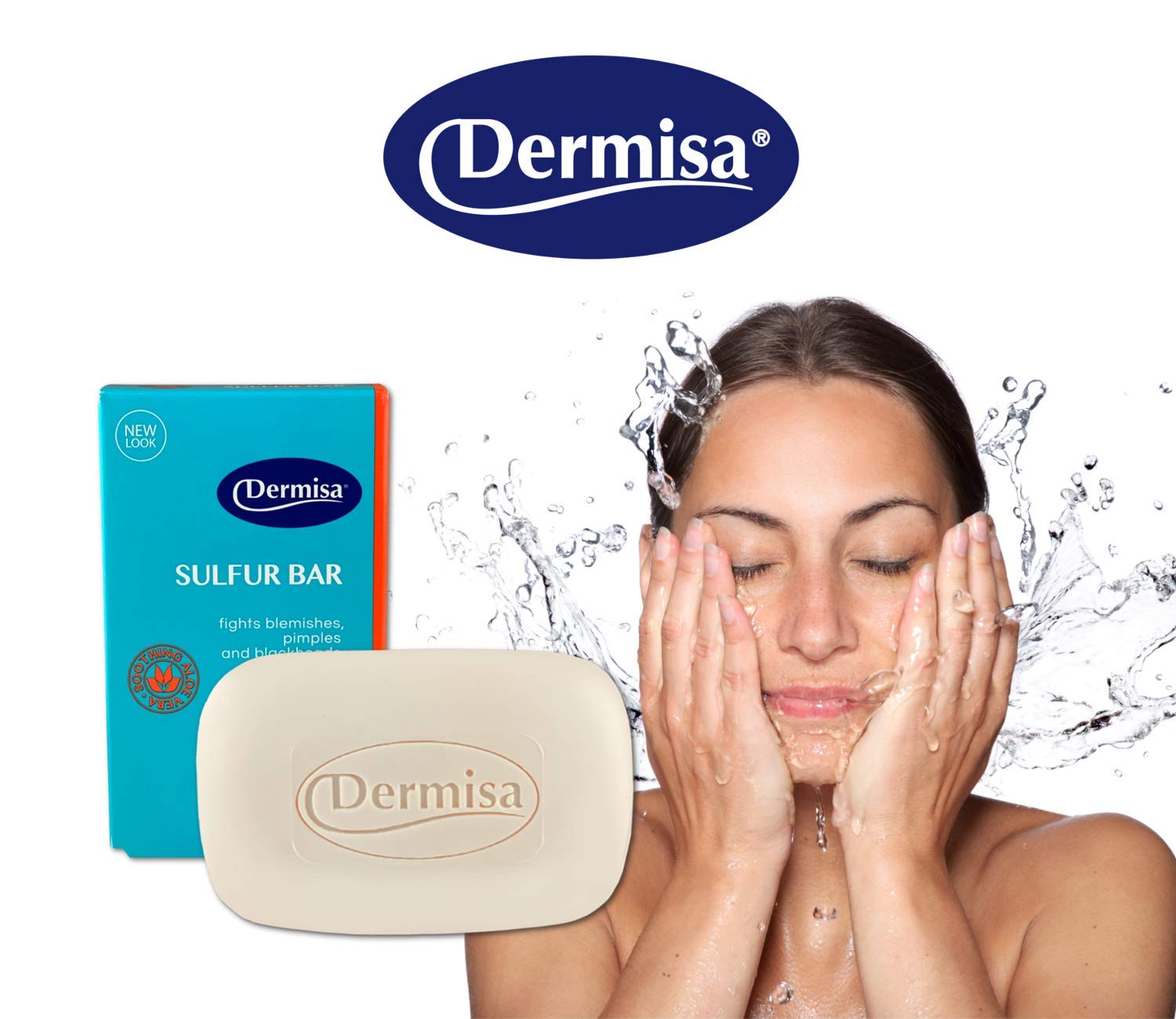 Dermisa Sulfur Facial Bar - 3 Oz