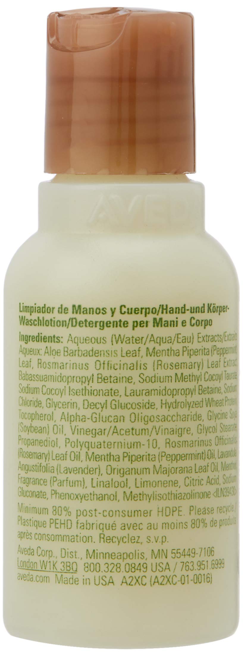 Aveda Rosemary Mint Hand and Body Wash 1.7fl.oz./50ml