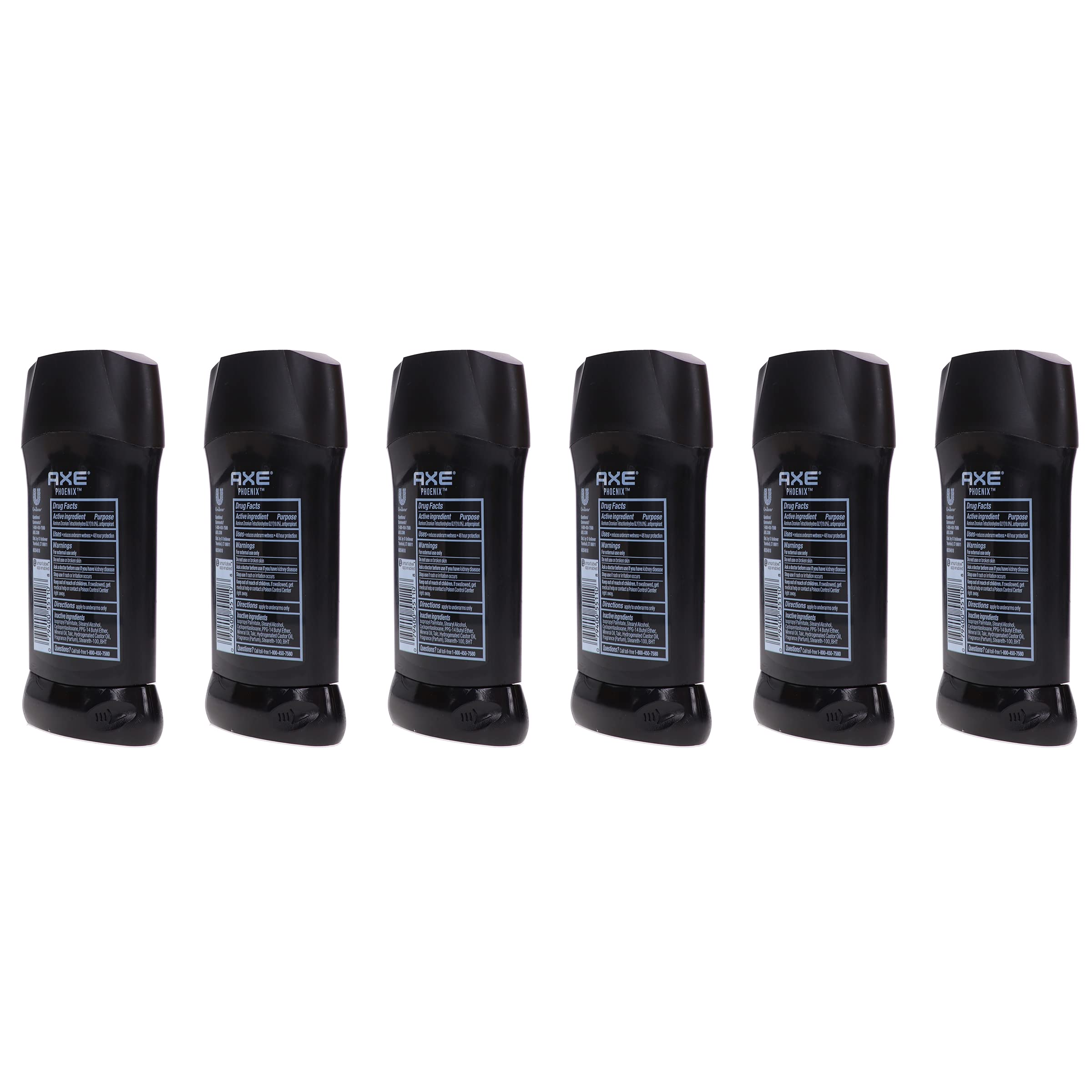 Axe Dry Anti-Perspirant Deodorant Phoenix 2.70 oz (Pack of 6)