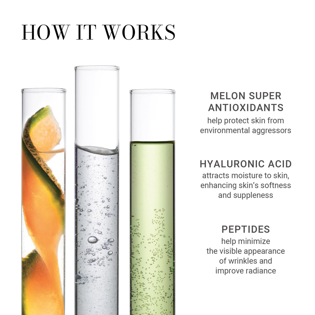 Meaningful Beauty by Cindy Crawford - Crme de Serum - Melon Extract Night Moisturizer - Peptides And Hyaluronic Acid Help Restore Moisture and Skin Firmness - 1 Fluid Ounce - MT.0353