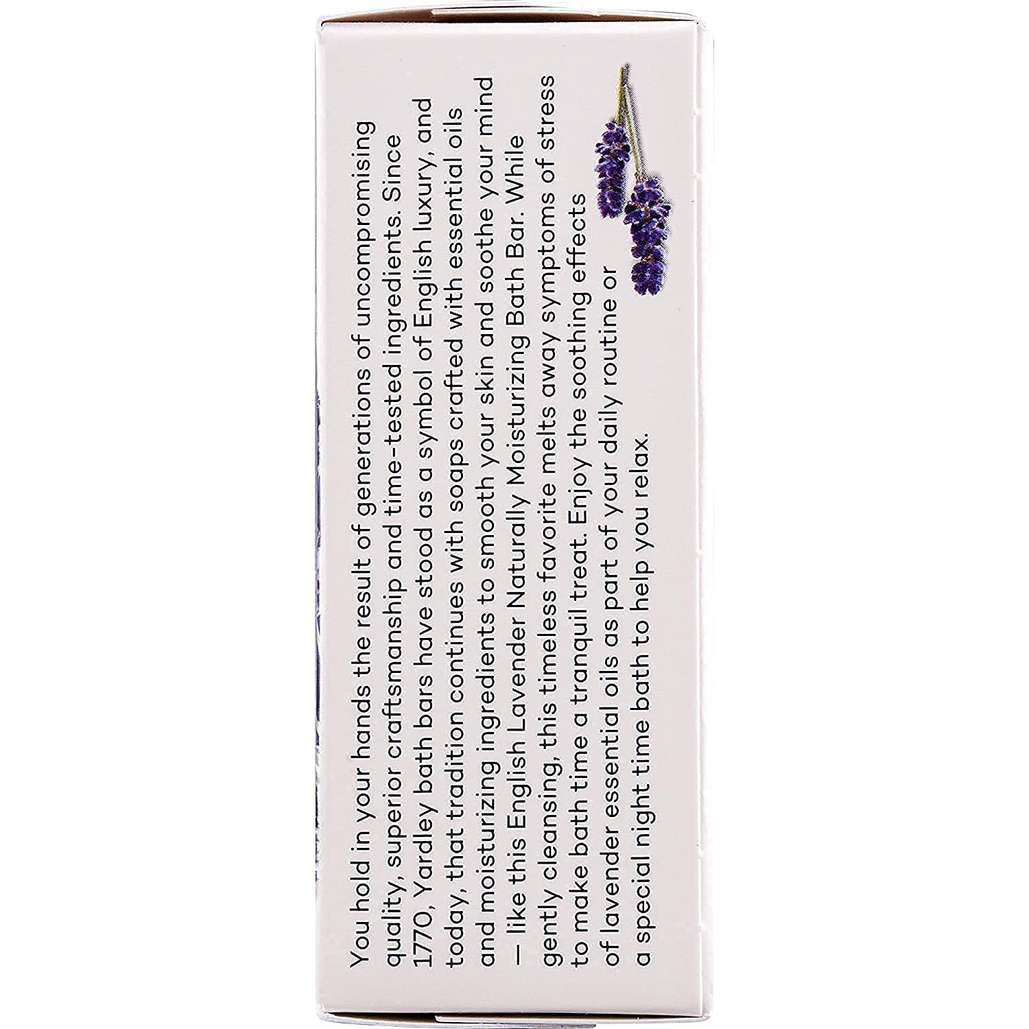 Yardley London English Lavender 4 Bar 4.25 oz (Packaging may vary)