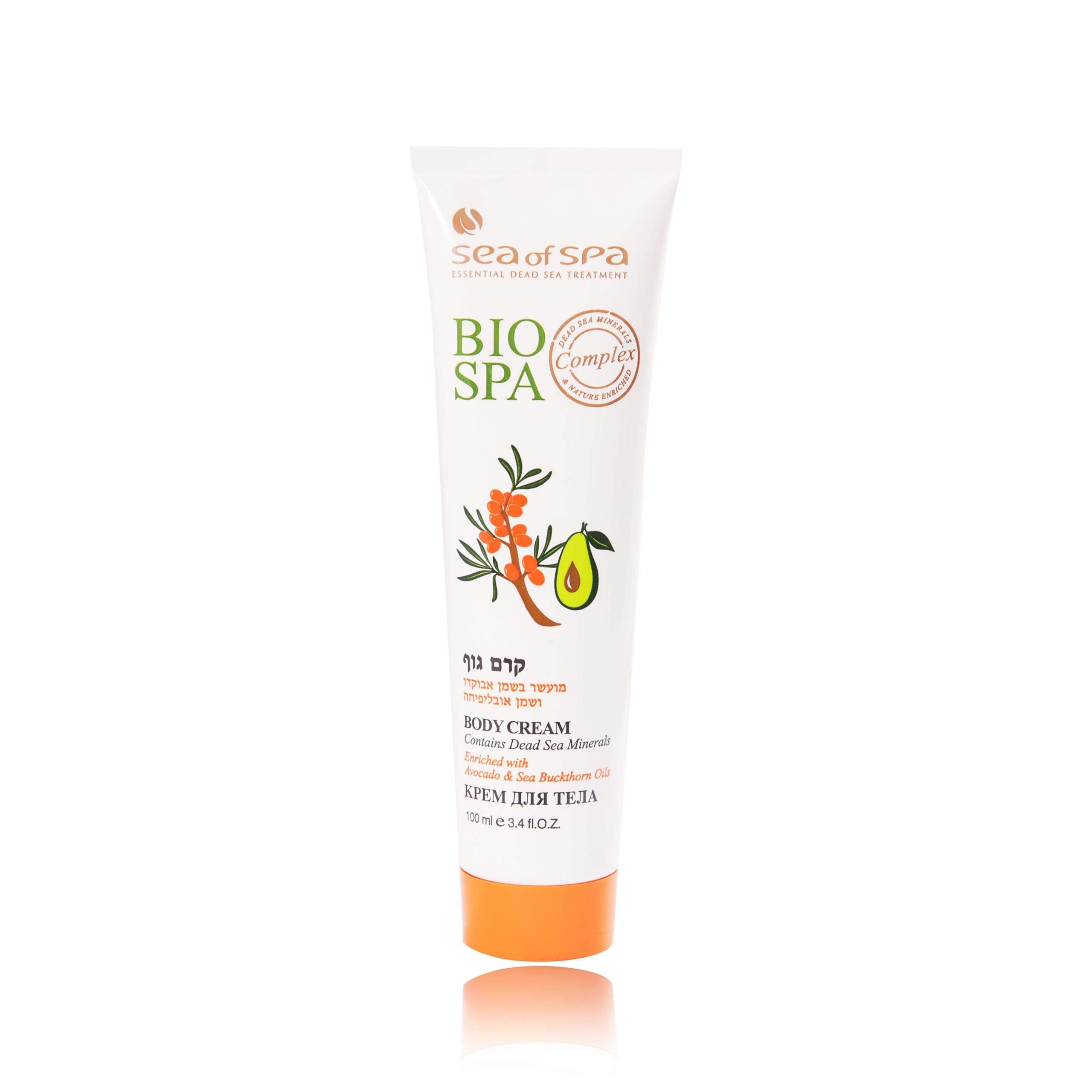 Sea of Spa Dead Sea Body Cream Enriched with Avocado Oil and Sea Buckthorn Oil Contains Dead Sea Minerals Bio...