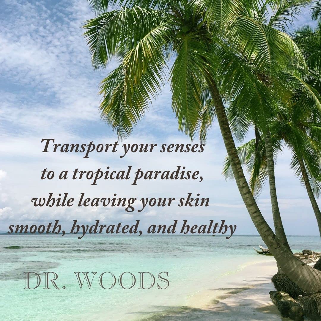 Dr. Woods Raw Moisturizing Black Coconut Papaya Soap with Organic Shea Butter, 32 Ounce