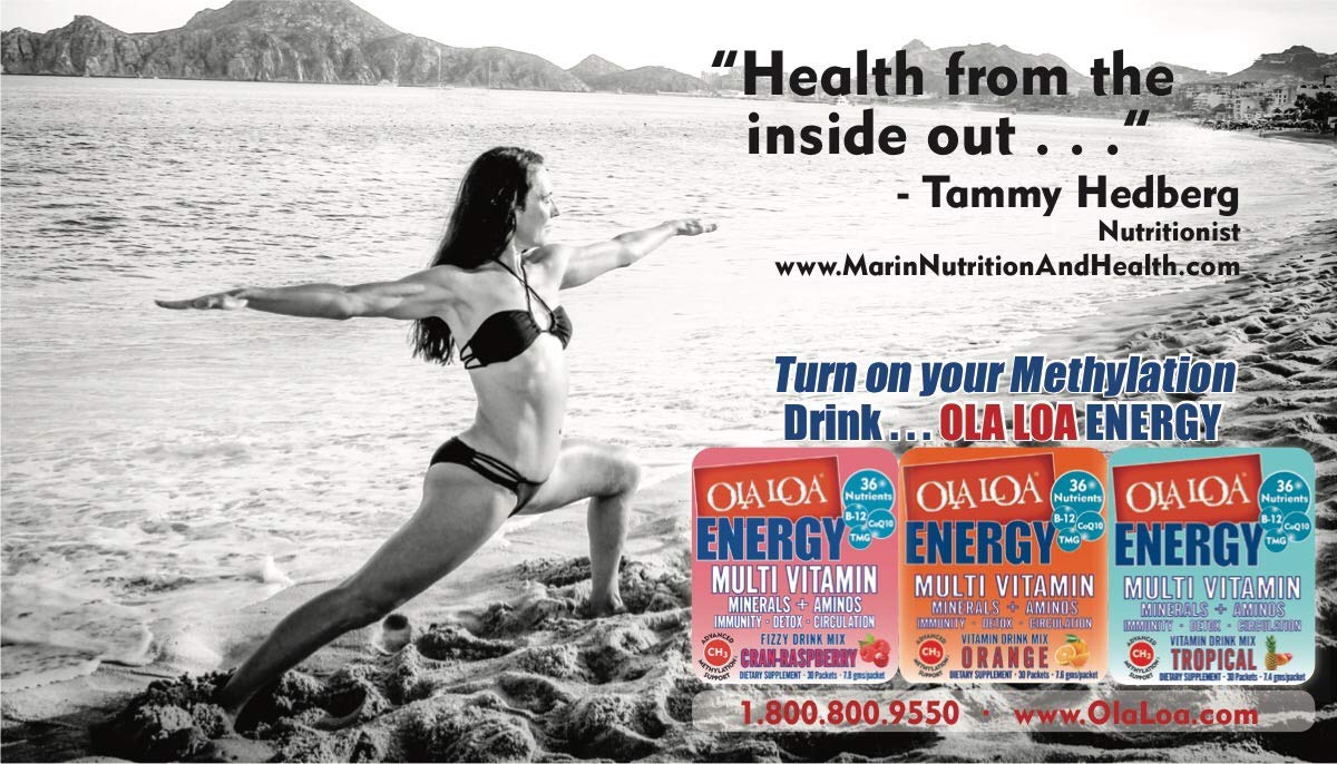 Ola Loa Energy Tropical Multi Vitamin Drink Mix - Amino Energy Powder, Gluten Free, Detox, Dairy Free, Caffeine Free - Drink Your Vitamins for The Rigors of Daily Life - 30 Packets (8.25oz)